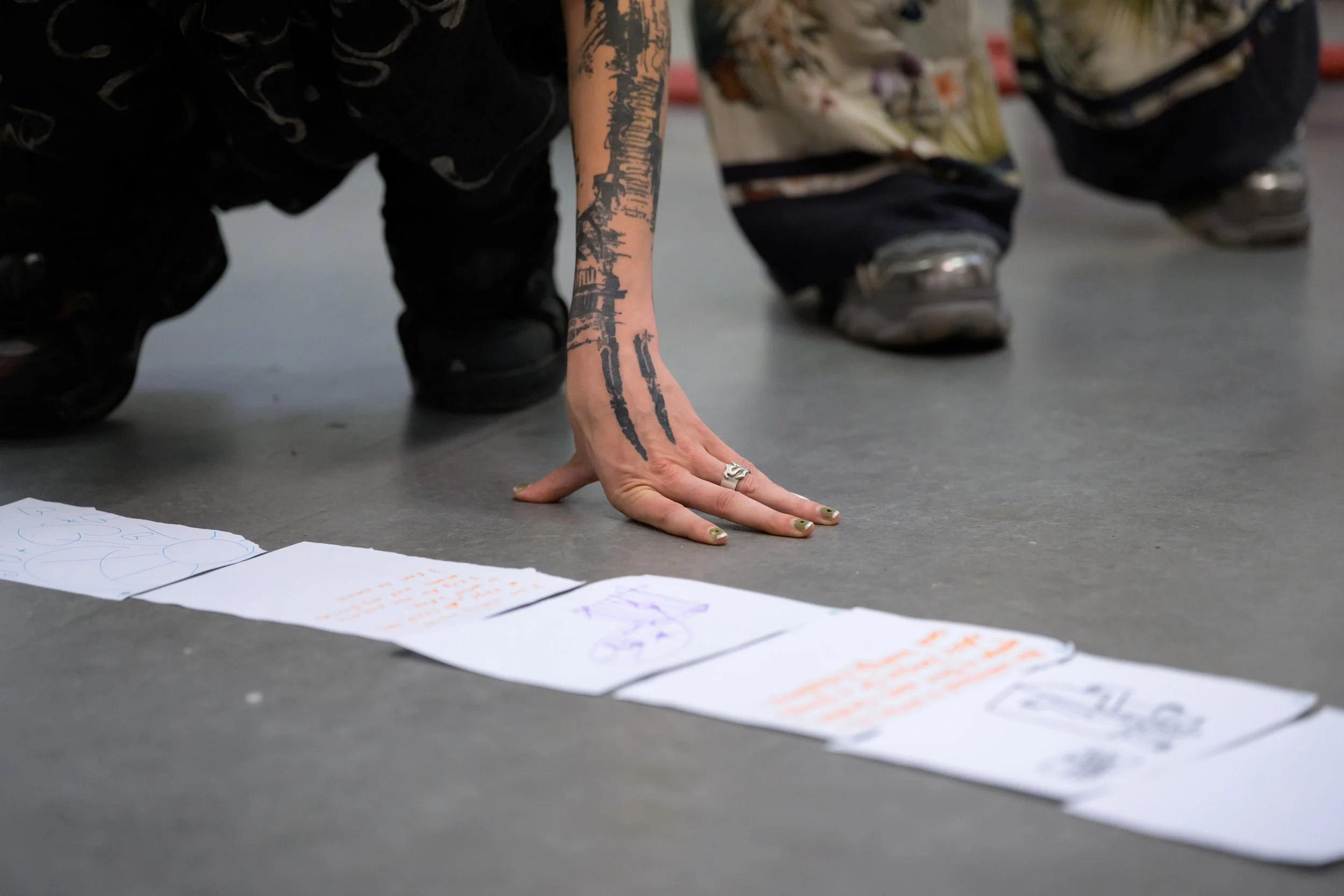 Installation Activation: “Sorrow, sorrow, you’re too heavy” / Let’s release our burdens together by Dorottya Szonja Koltay pc: eSeLat_Joanna Pianka
