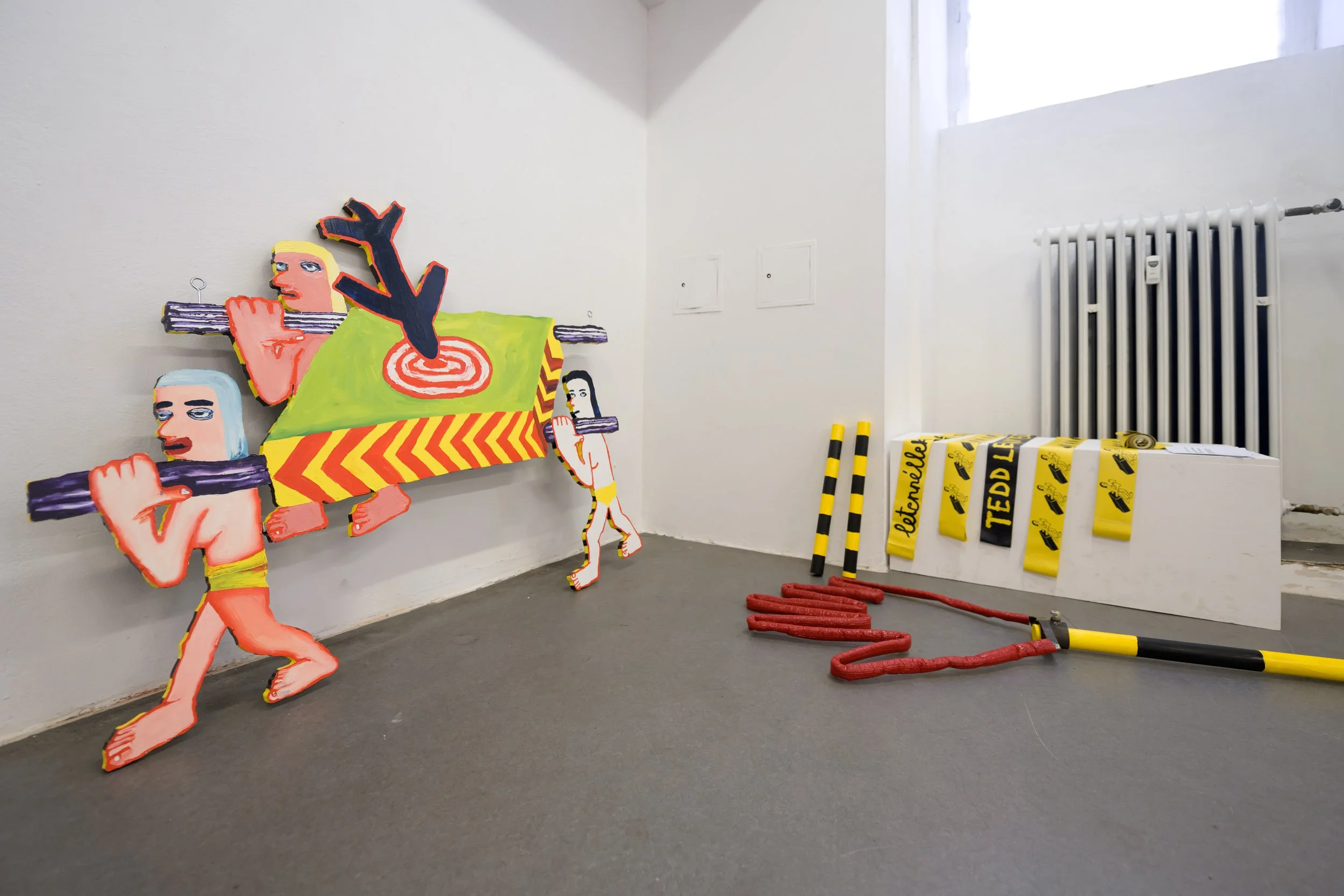 Installation Activation: “Sorrow, sorrow, you’re too heavy” / Let’s release our burdens together by Dorottya Szonja Koltay pc: eSeLat_Joanna Pianka