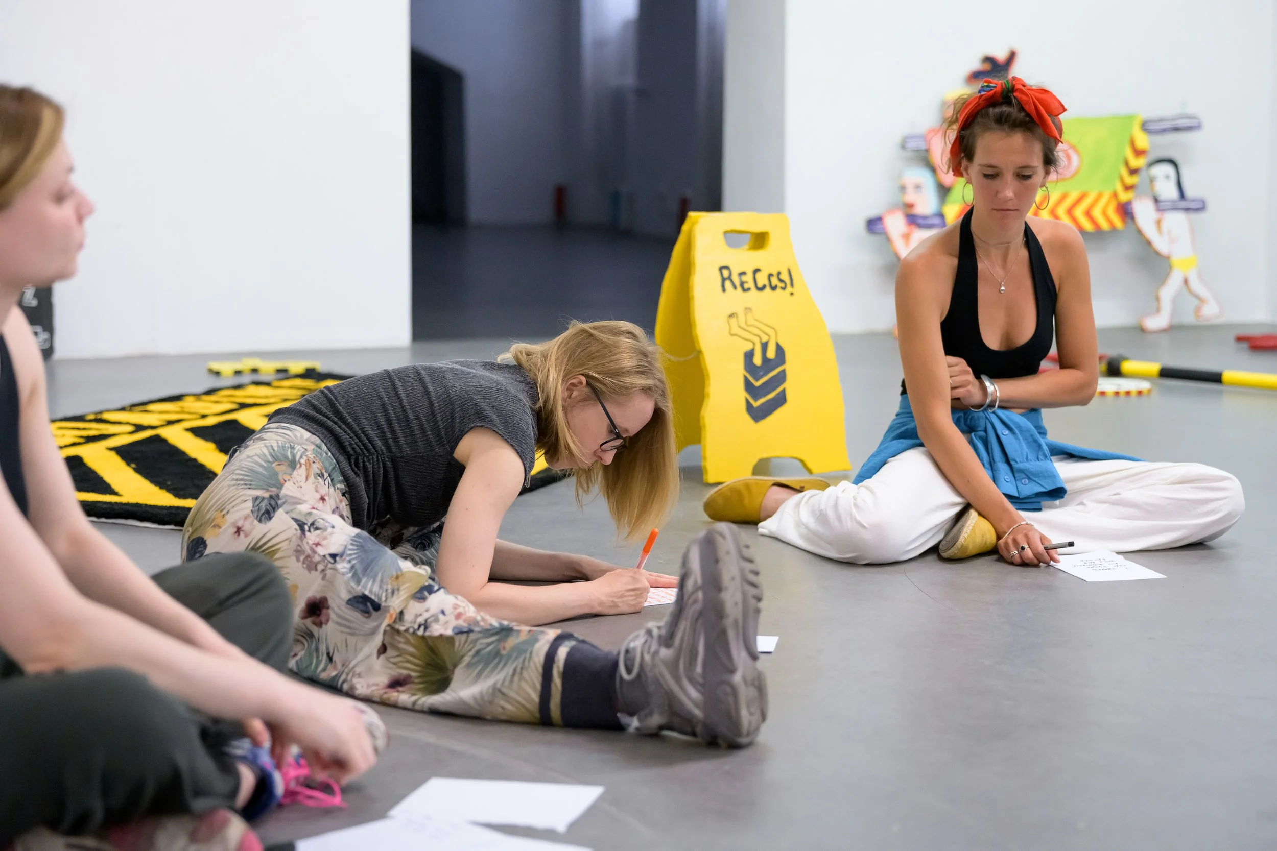 Installation Activation: “Sorrow, sorrow, you’re too heavy” / Let’s release our burdens together by Dorottya Szonja Koltay pc: eSeLat_Joanna Pianka