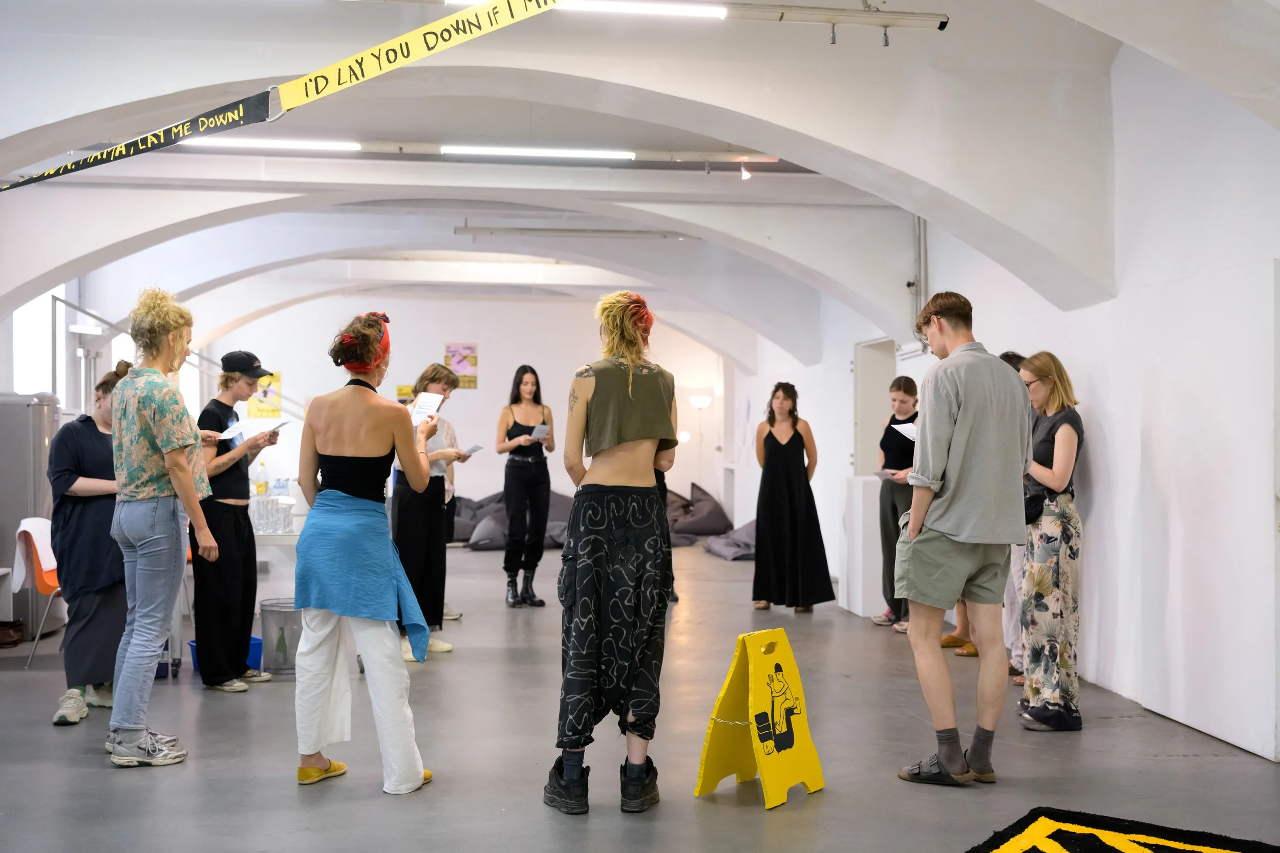 Installation Activation: “Sorrow, sorrow, you’re too heavy” / Let’s release our burdens together by Dorottya Szonja Koltay pc: eSeLat_Joanna Pianka