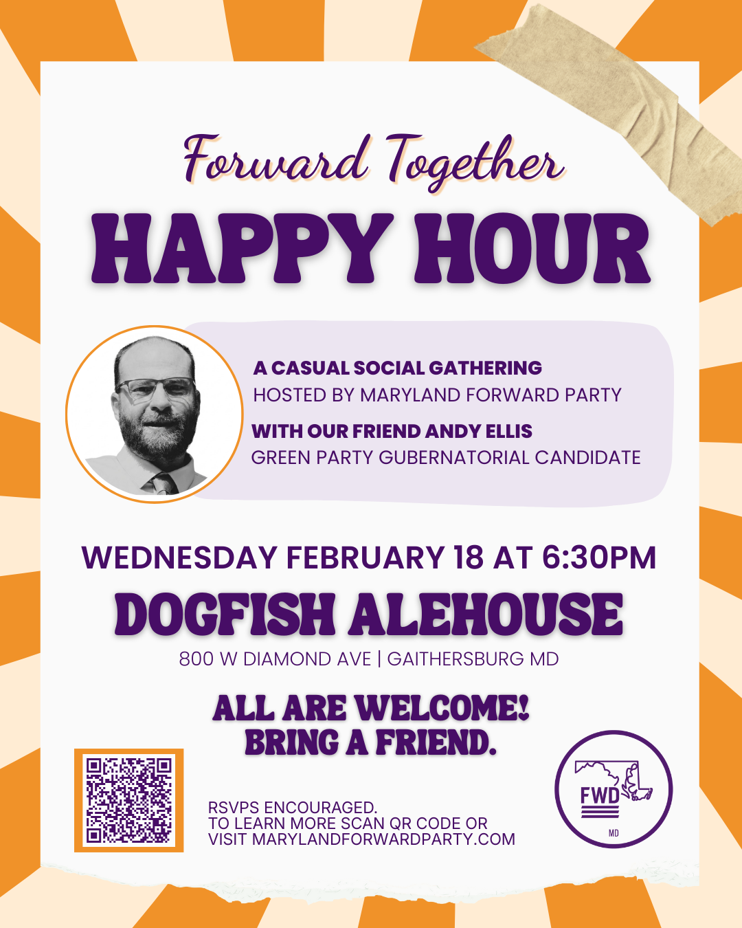 Forward Party &amp; Go Green 2026 Happy Hour and Conversation 