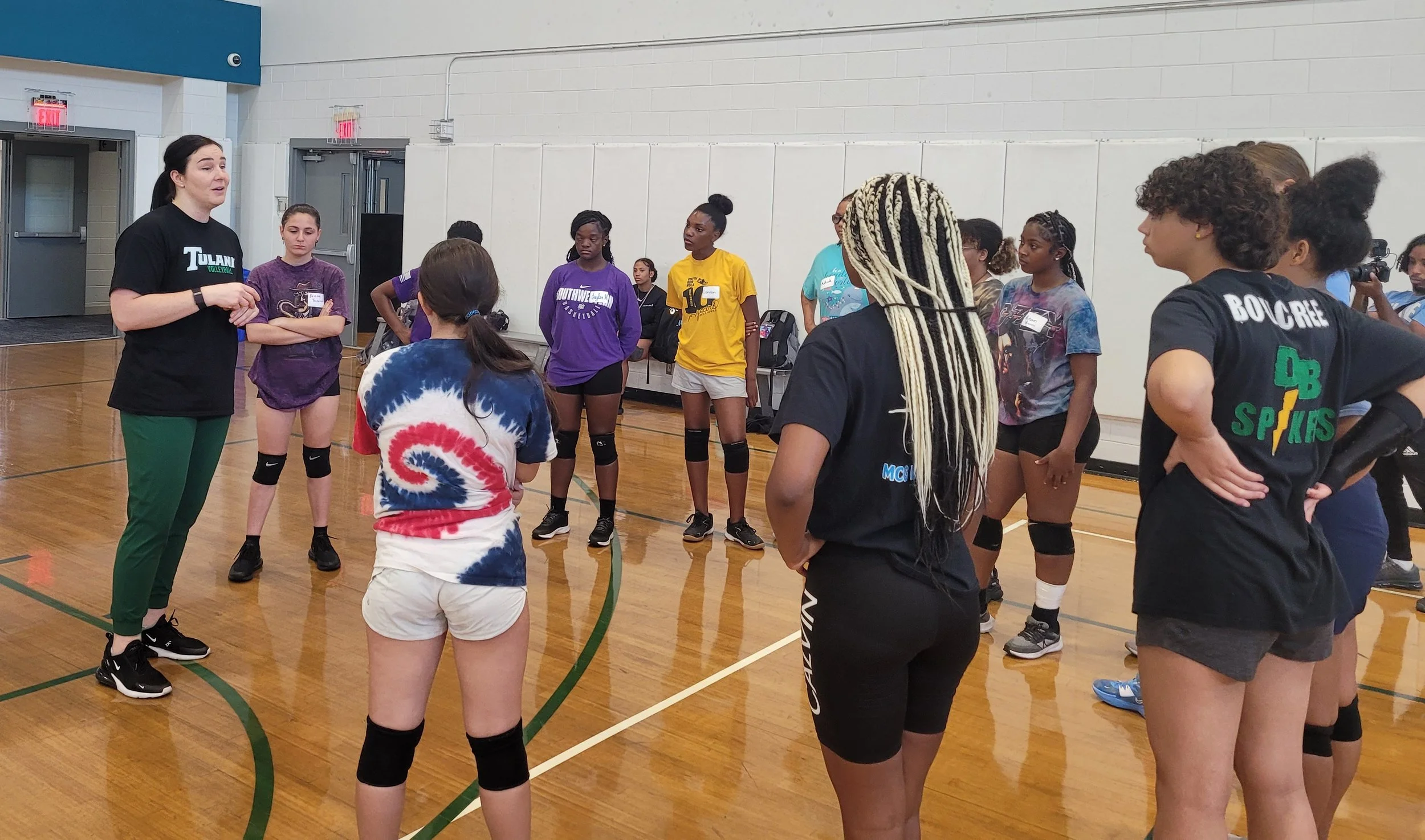 Tulane Head Coach Jordana Price stopped by!