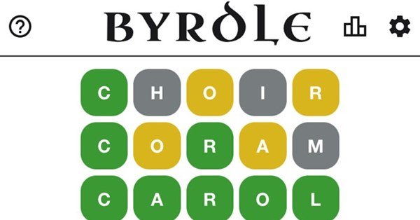 Love Wordle? Try Byrdle!