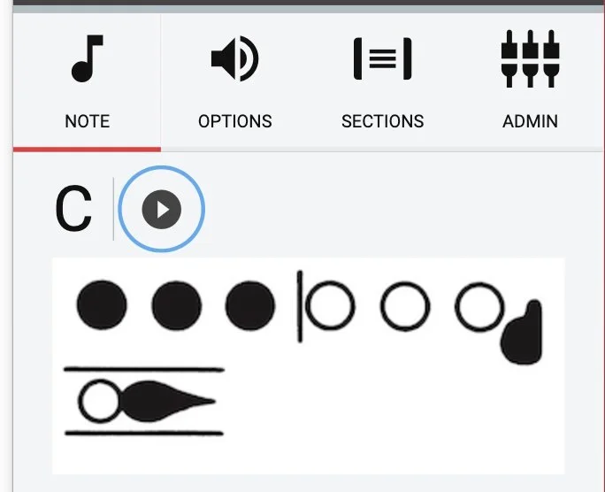 PracticeFirst Adds Click-On Note Fingering Diagrams — Dr. James Frankel