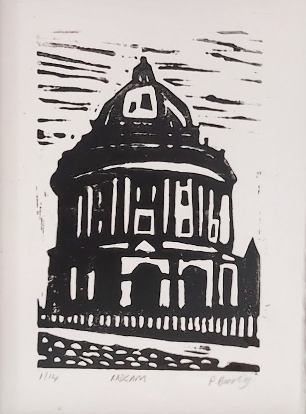 RadCam - Linocut Print