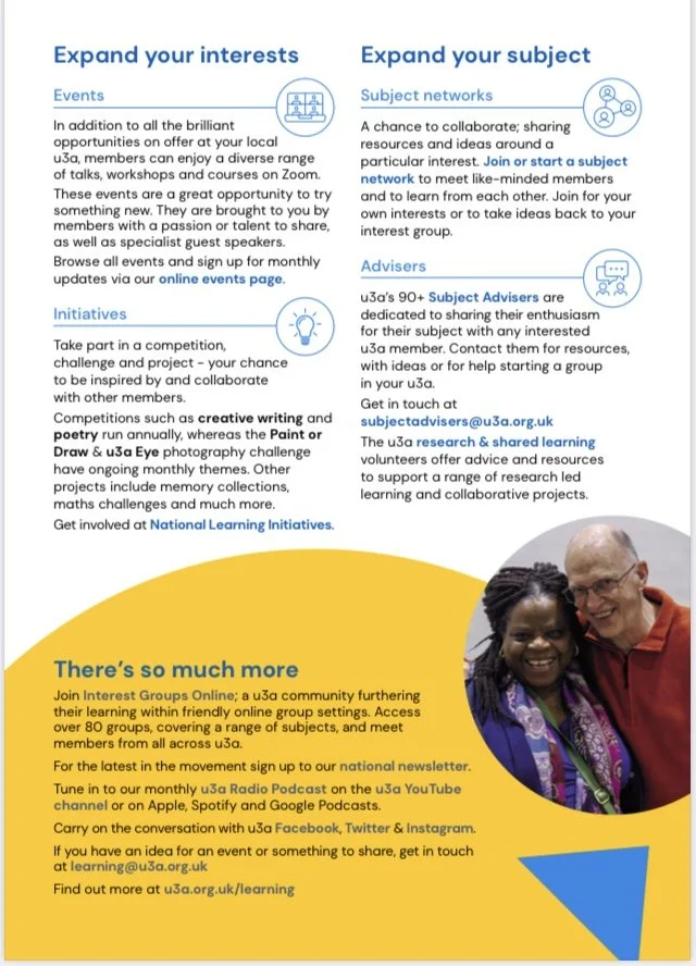 Events — u3a Leeds