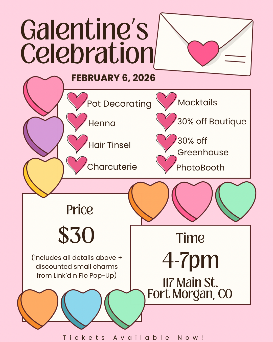 Galentines with Link’d n Flo