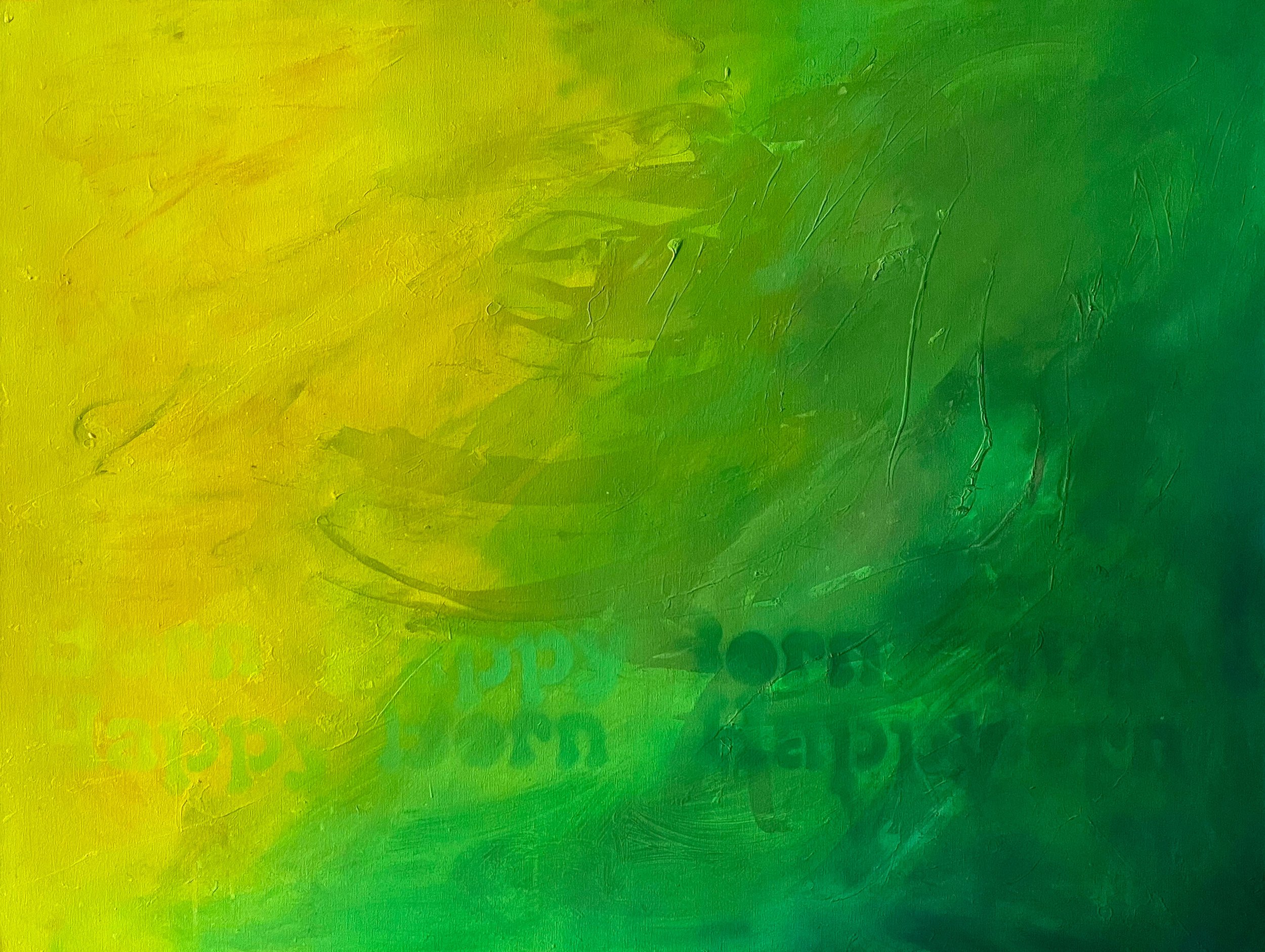 While on display, the art took on different color stories, but still retained the same colorful impact. Each week the art was rotated to create a unique ambiance in the space.