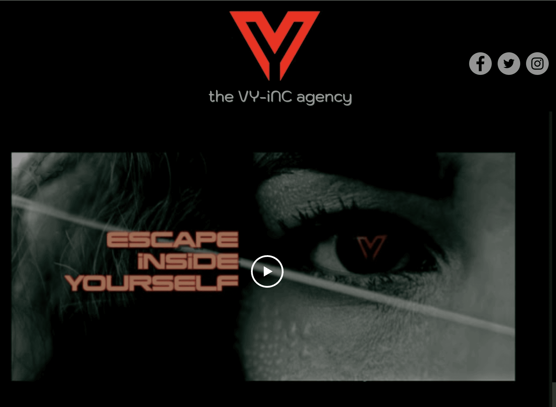 Vy-Inc.Site homepage image