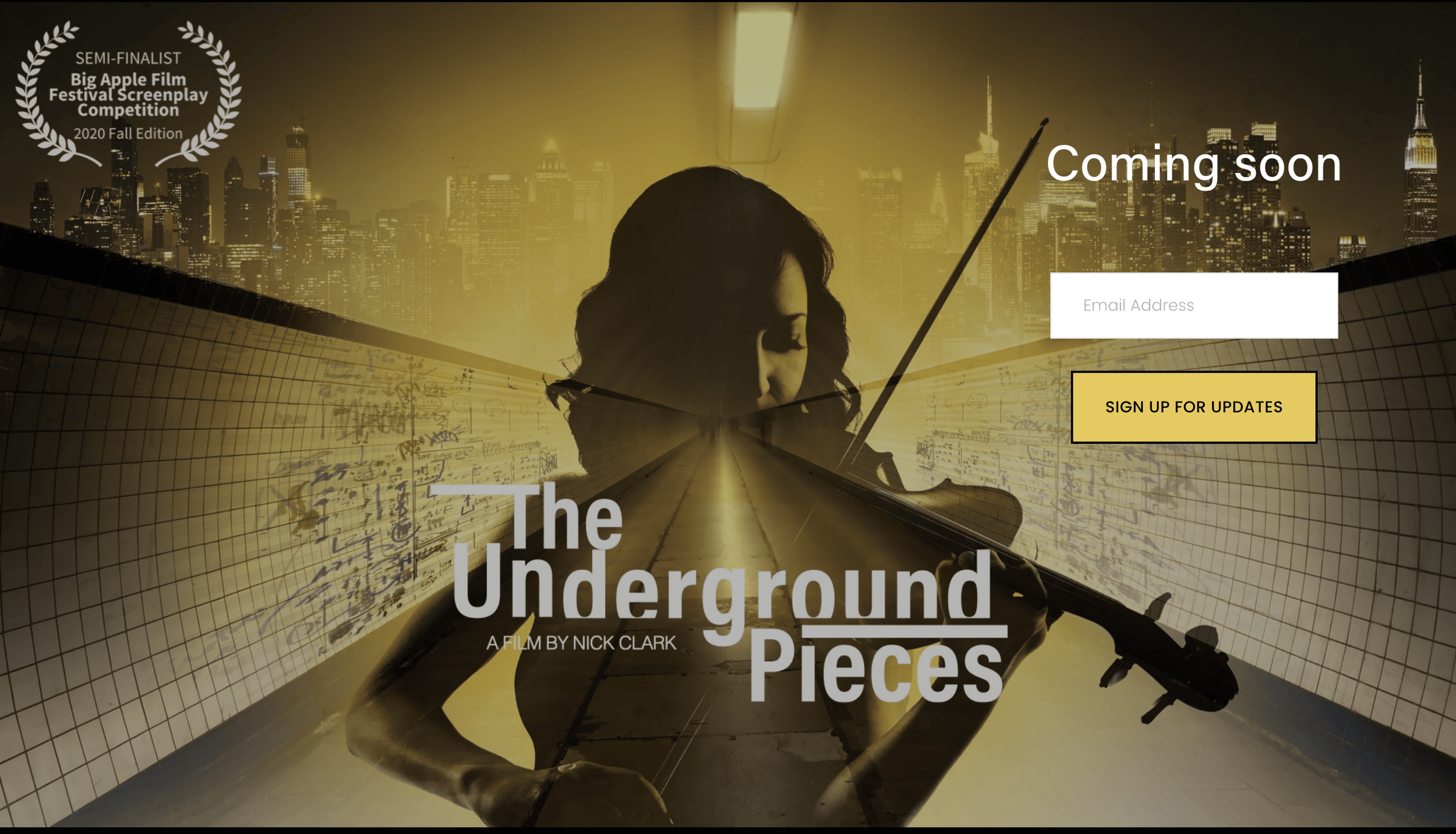 The Underground Pieces film homepage image