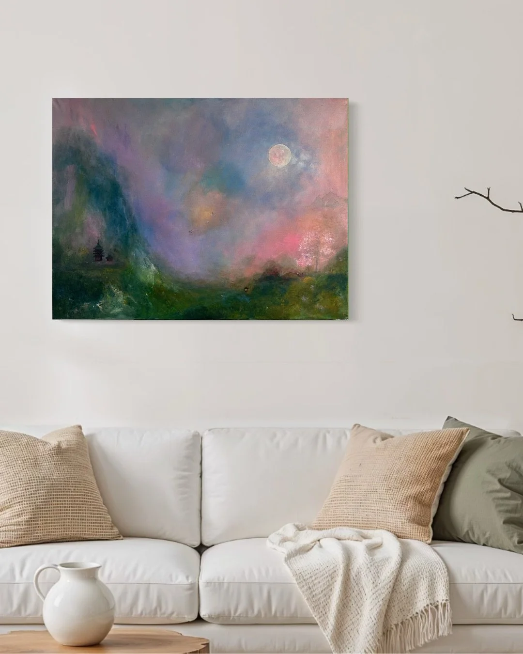 How Large Contemporary Abstract Art Transforms a Modern Space