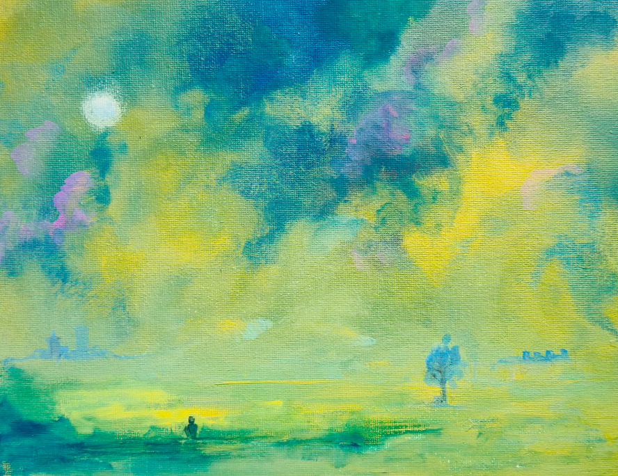 Moonlit Conversation