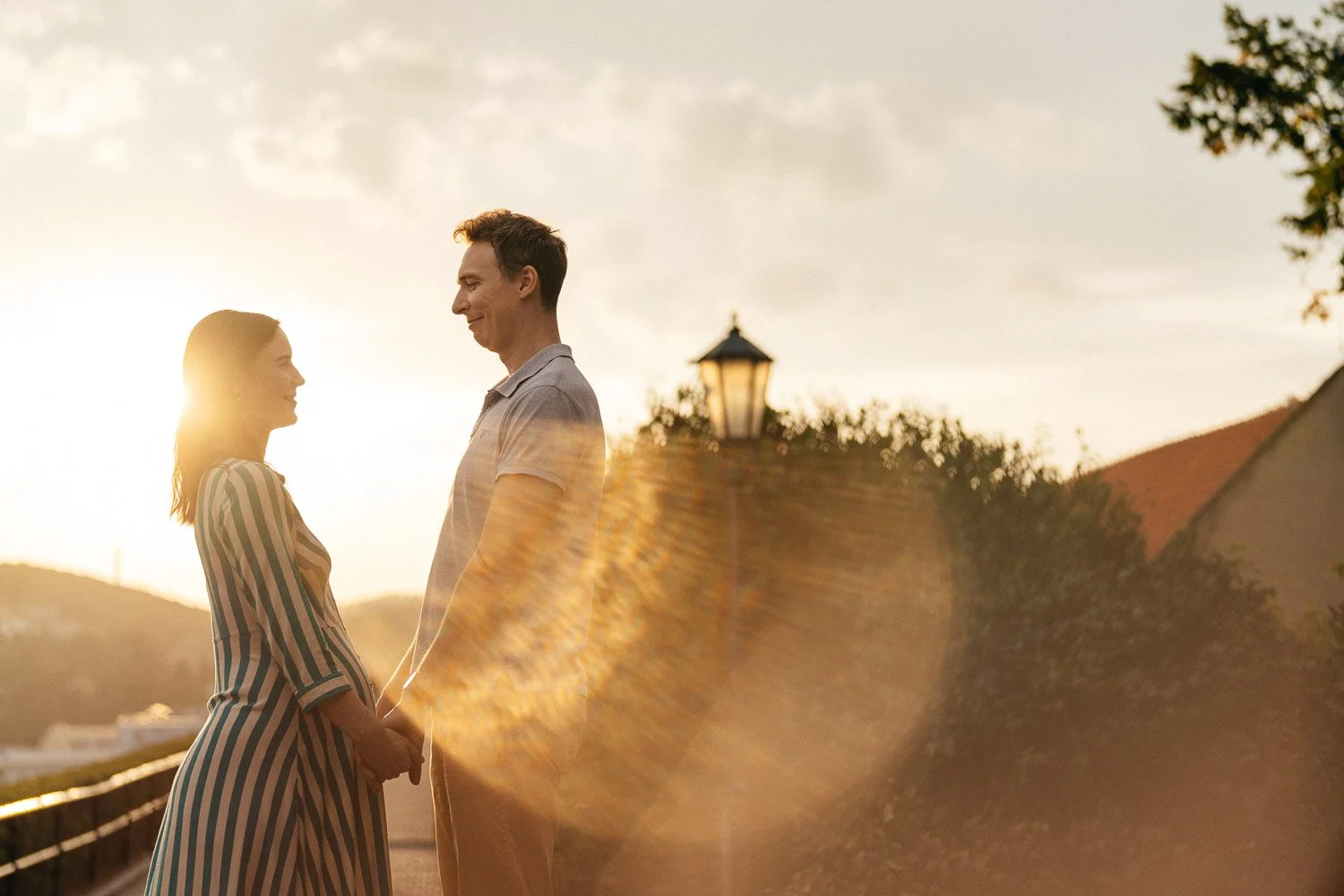 Andrea & Filip – těhotenské focení na Vyšehradě