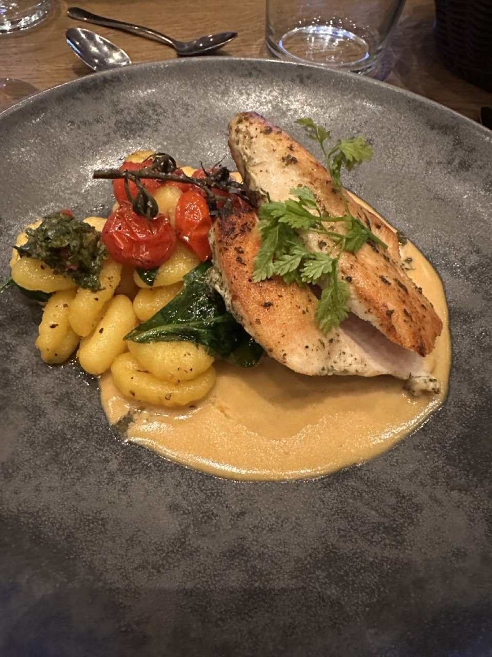 Chicken &amp; White Wine Sauce