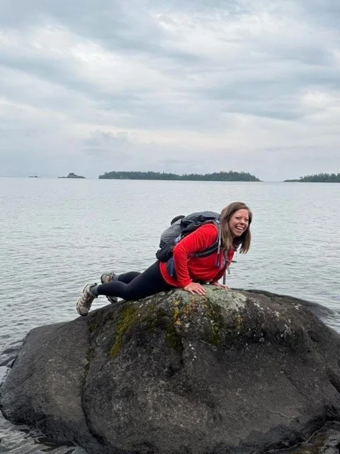 Chayla in Isle Royale NP