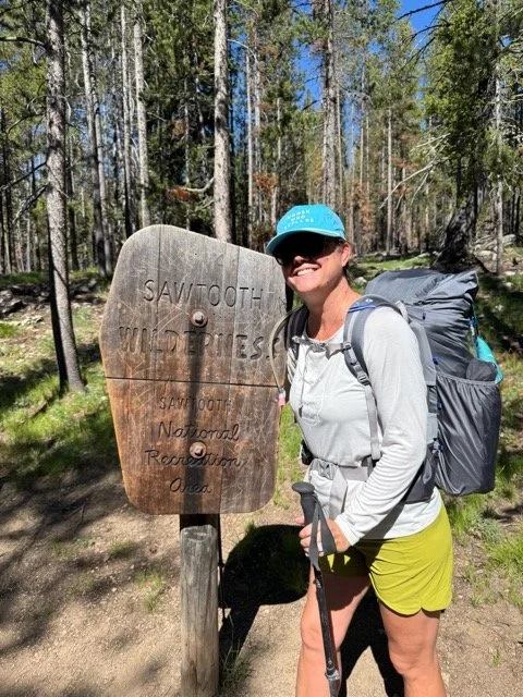 Melissa in the Sawtooth Wilderness
