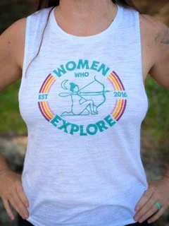 Rainbow Logo Muscle Tank