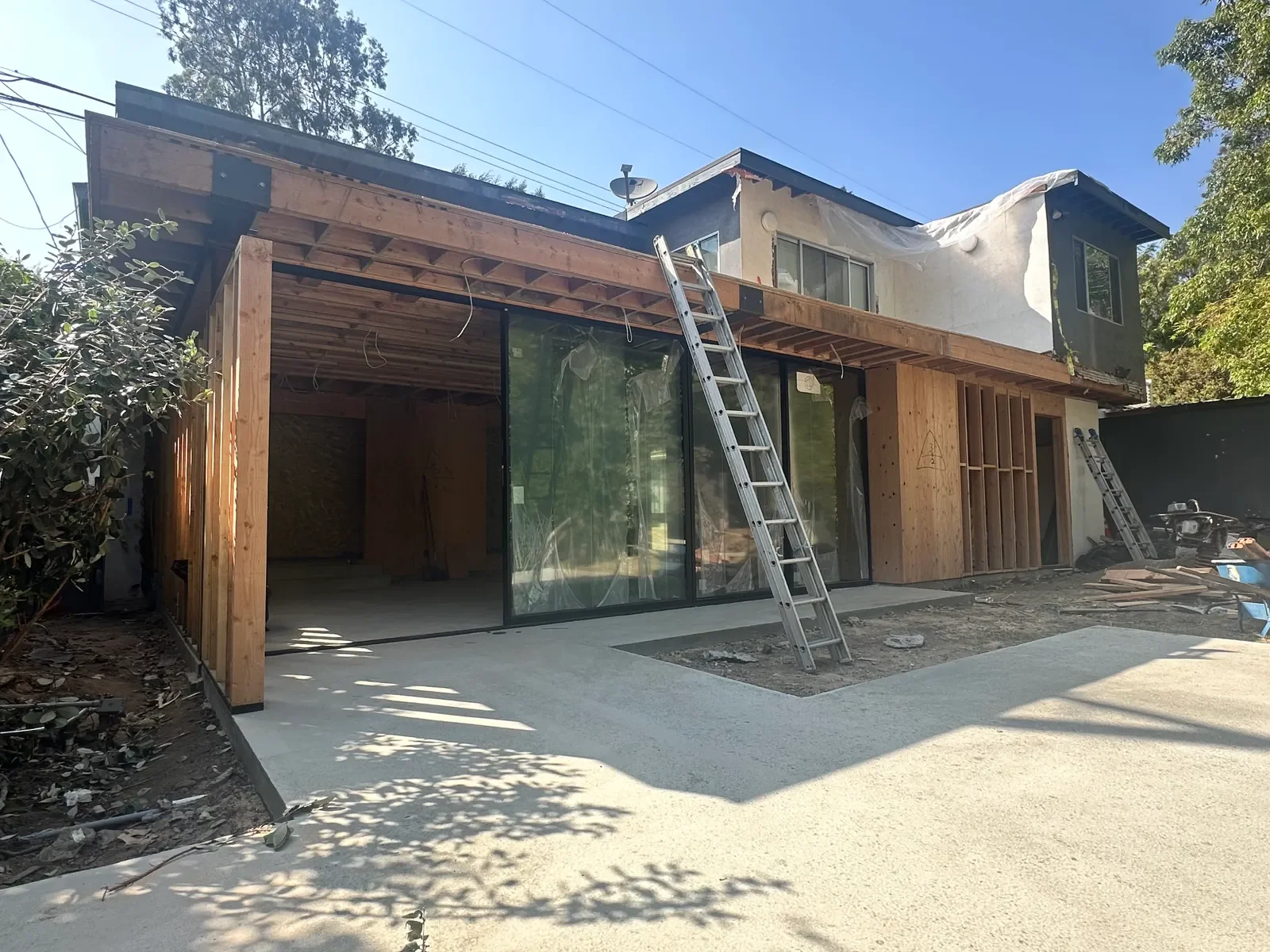 Los Angeles home remodel under construction representing strategies for financing major renovation projects.