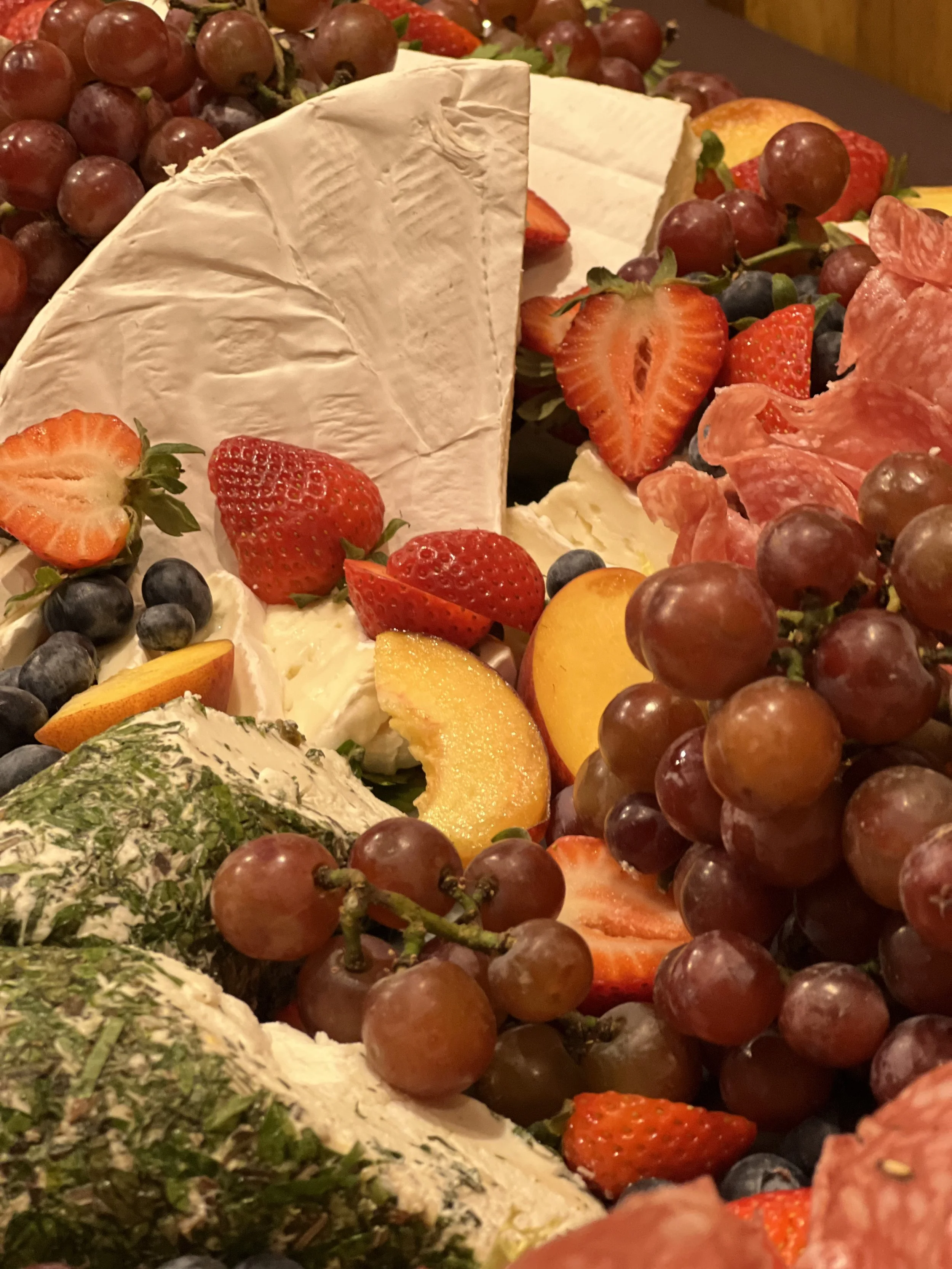 Artisanal Cheese & Fruit Board