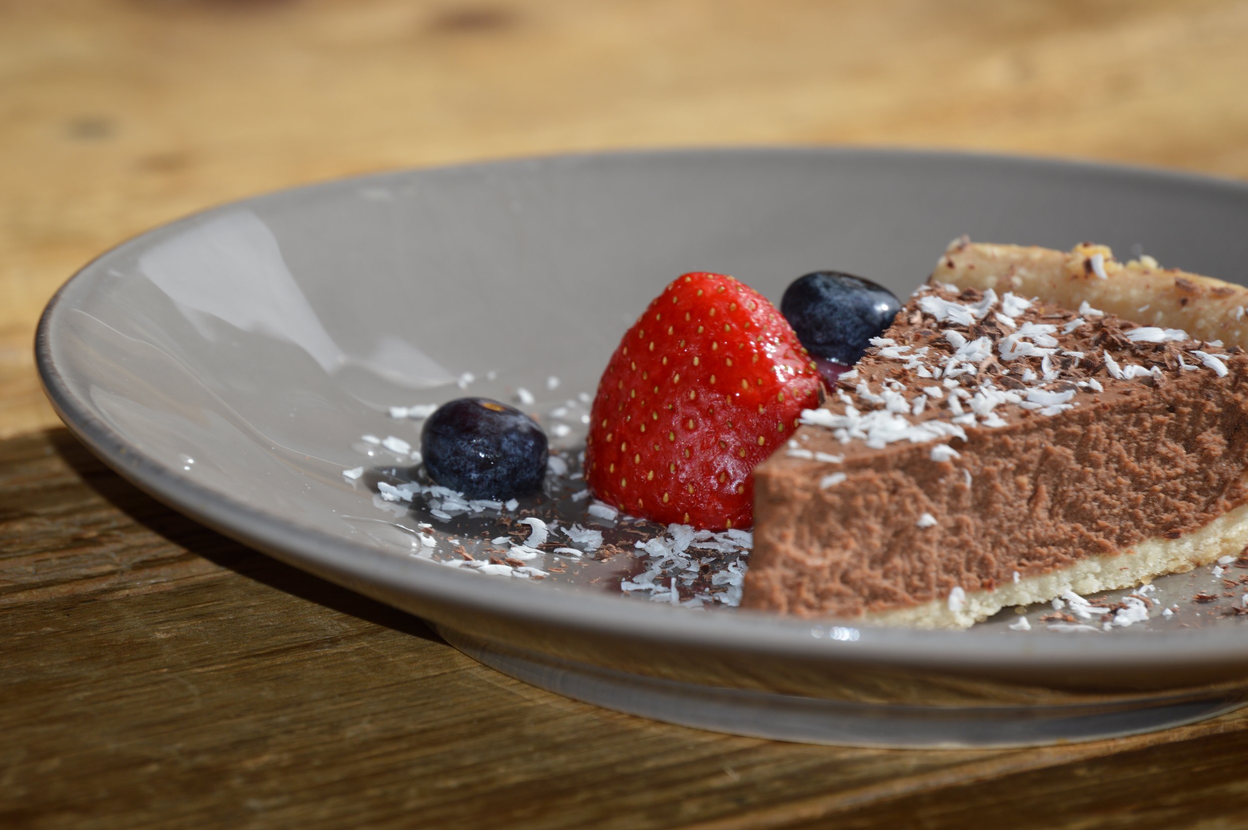 Mexican Chocolate-Chèvre Cheesecake ‘Pie’