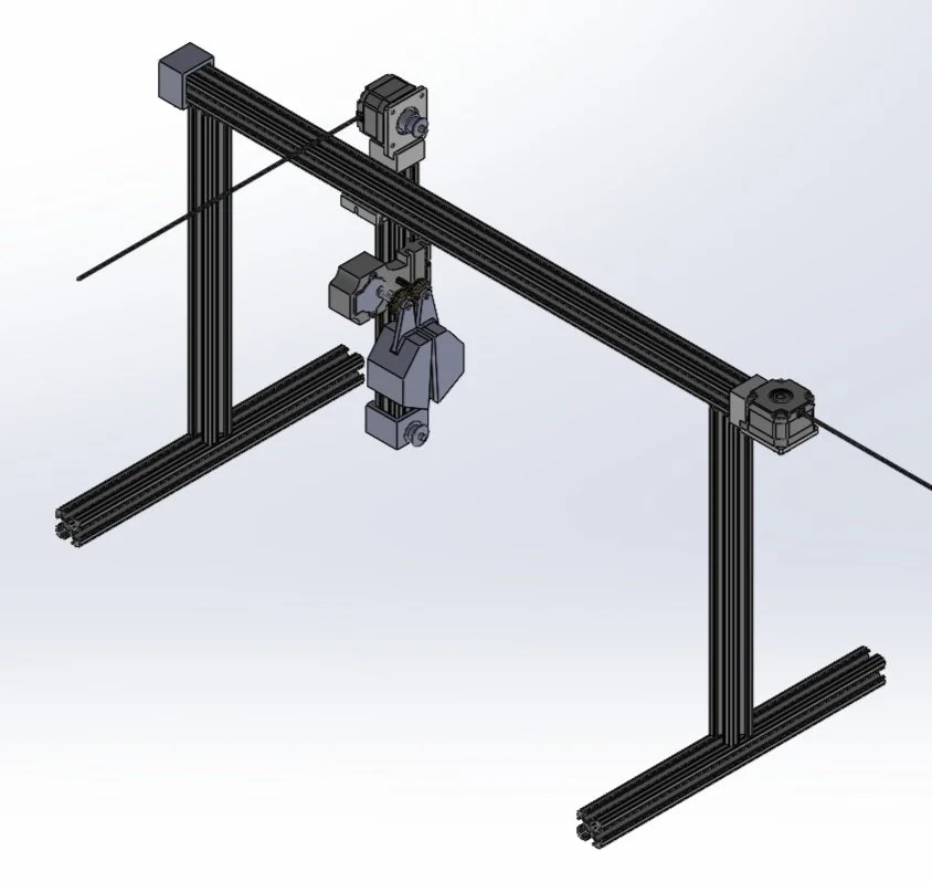 Dice Roller CAD Isometric View