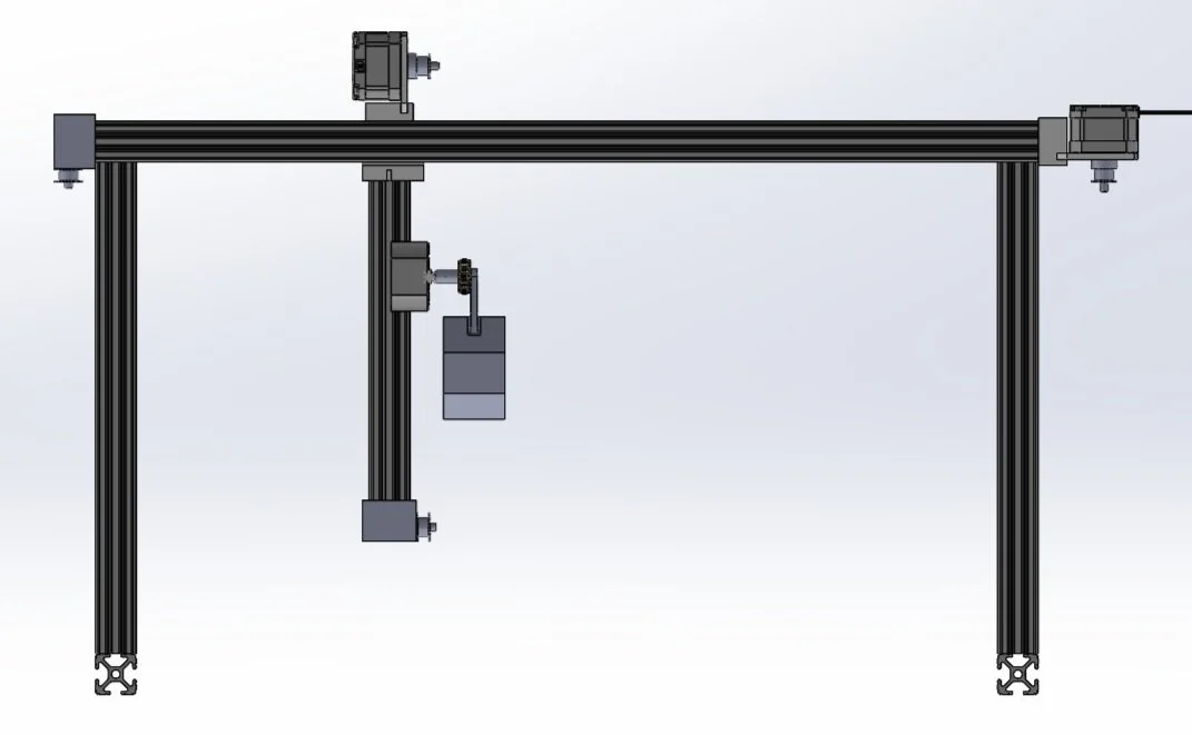 Dice Roller CAD Front View