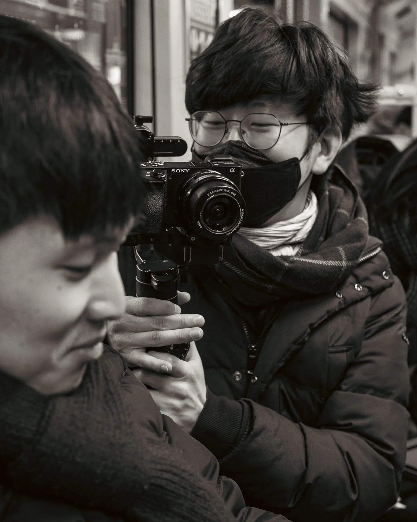 Throwback to that one time when I filmed a clip in a Berlin subway: A photographer approached us and asked if he could take a photo of me. Even though my hair was shaggy as hell back then, I&rsquo;m thrilled to have a photo of me behind the camera! T