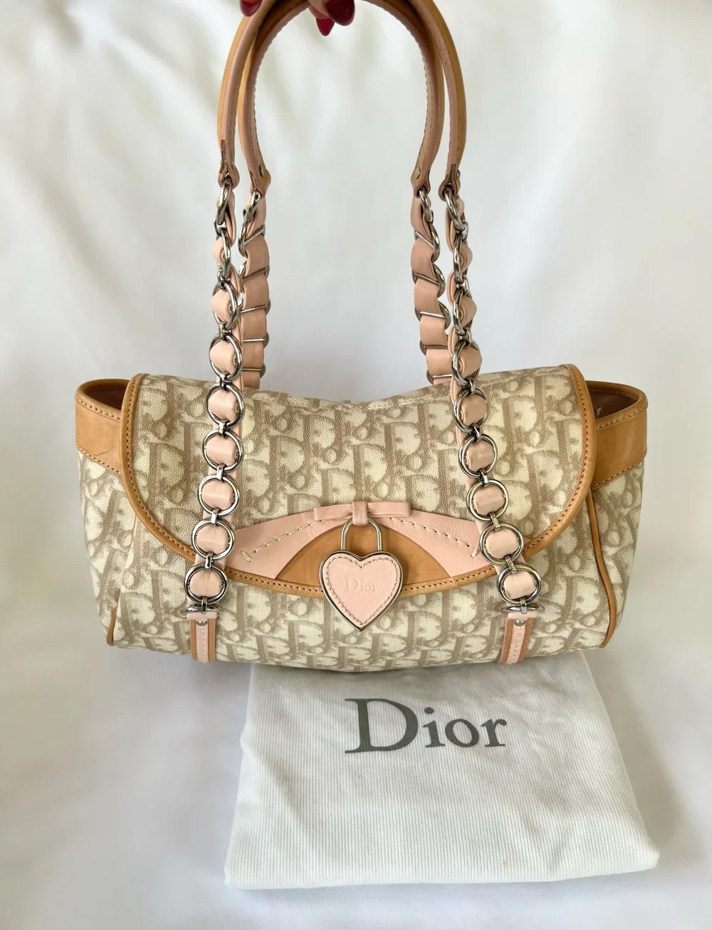 Dior Romantique Heart Charm Bag — The Posh Collective