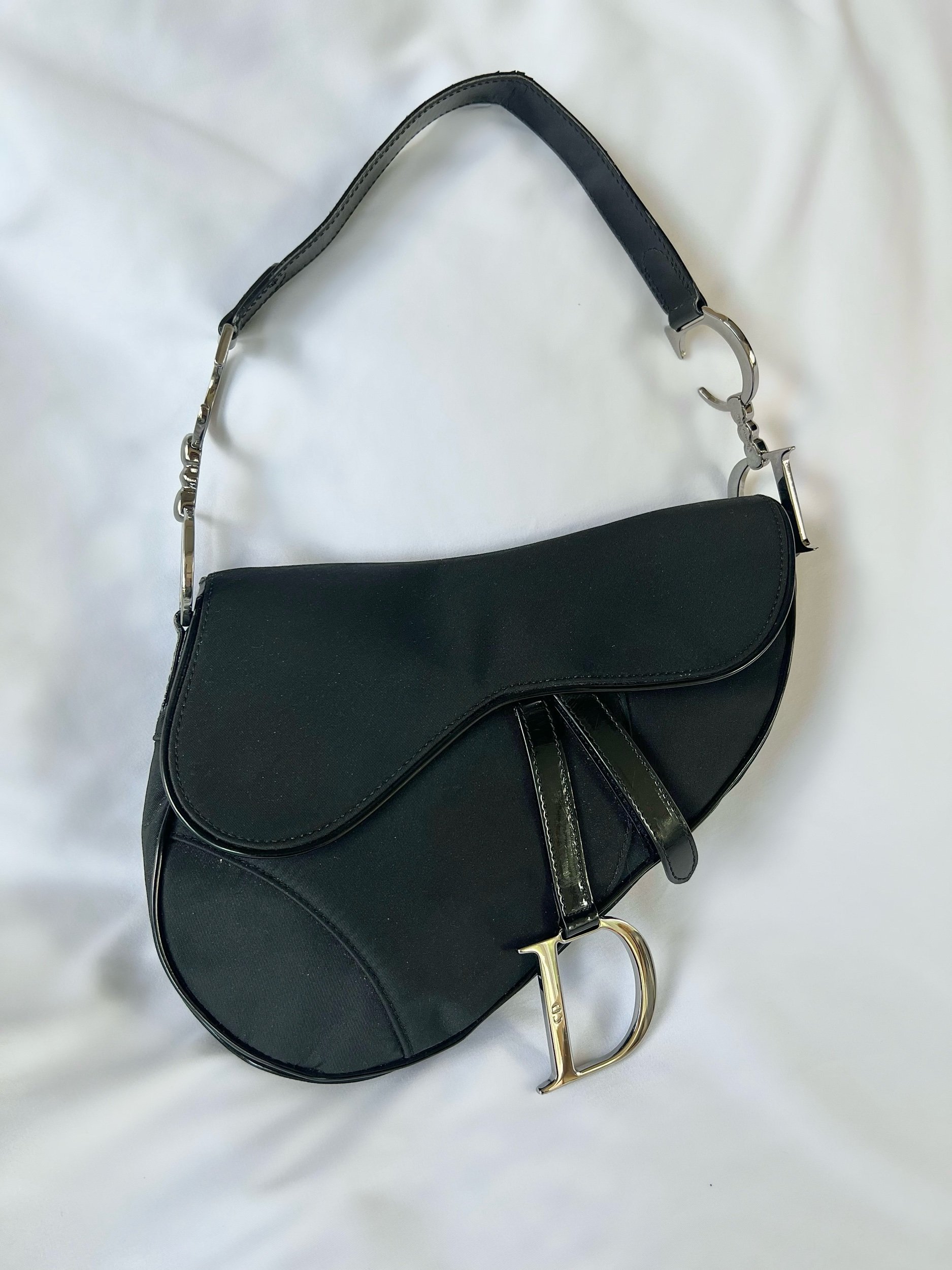Dior Nylon Saddle Bag