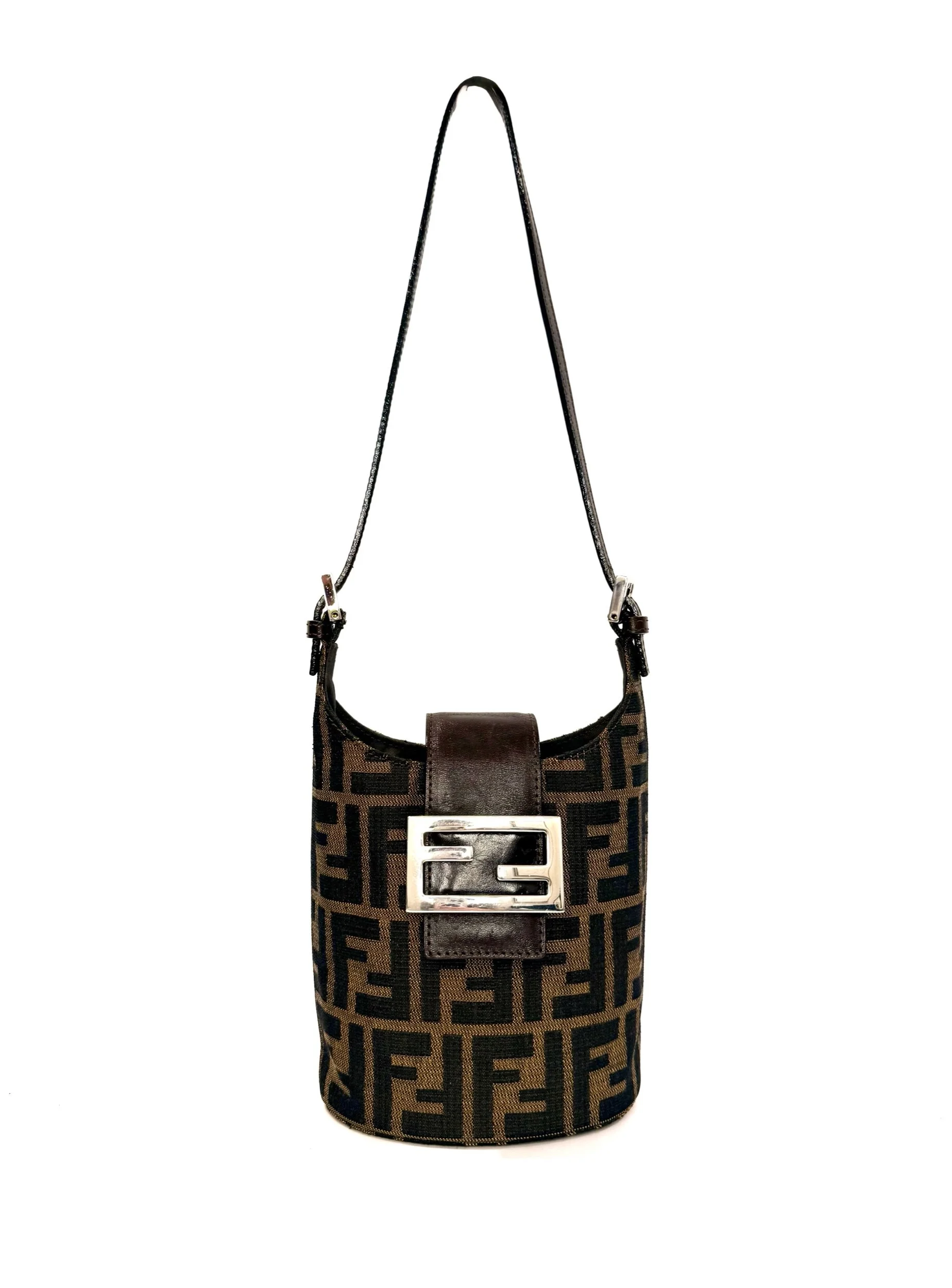 Fendi Zucca Mini Bucket Bag