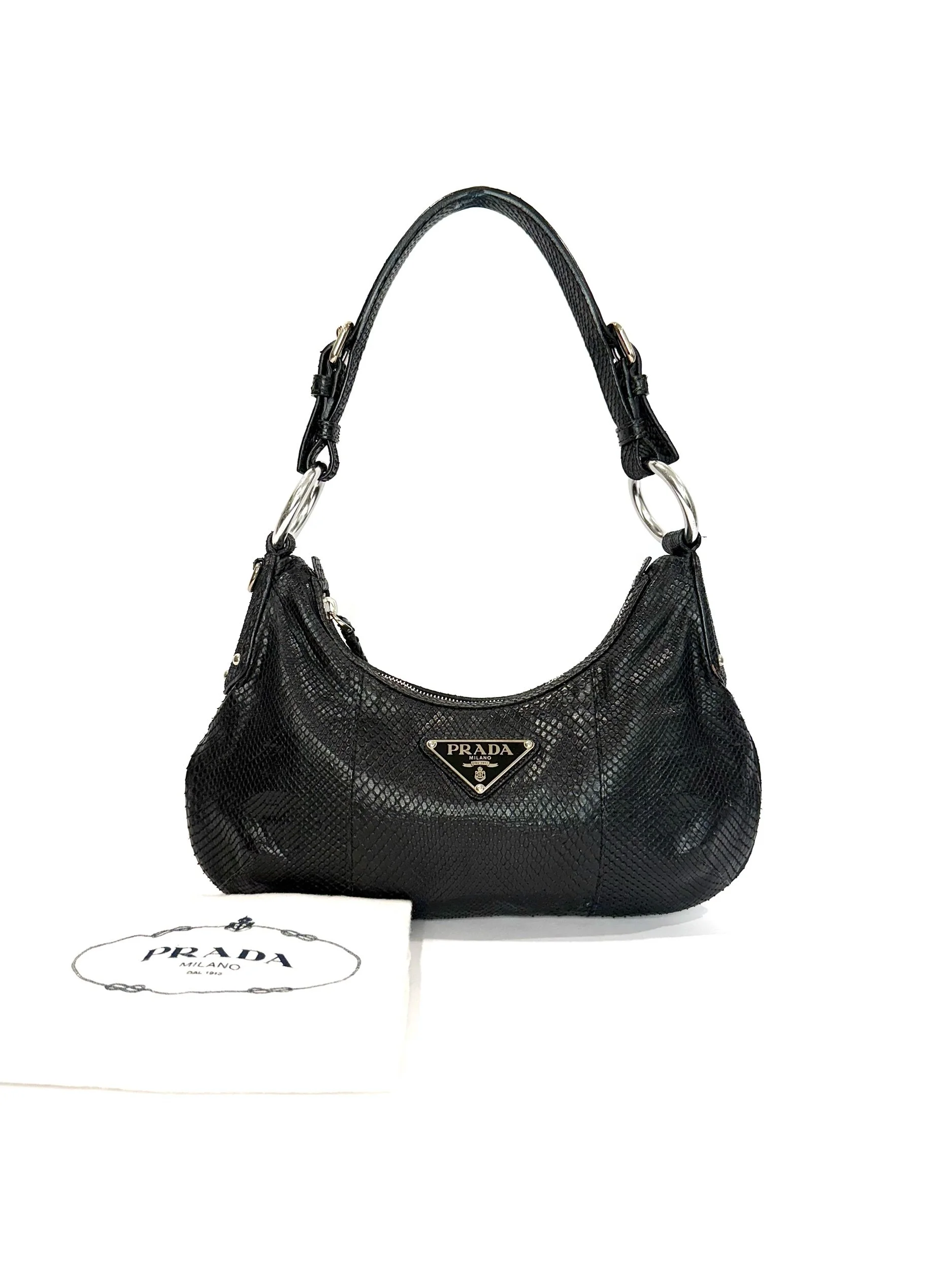 Prada Python Shoulder Bag