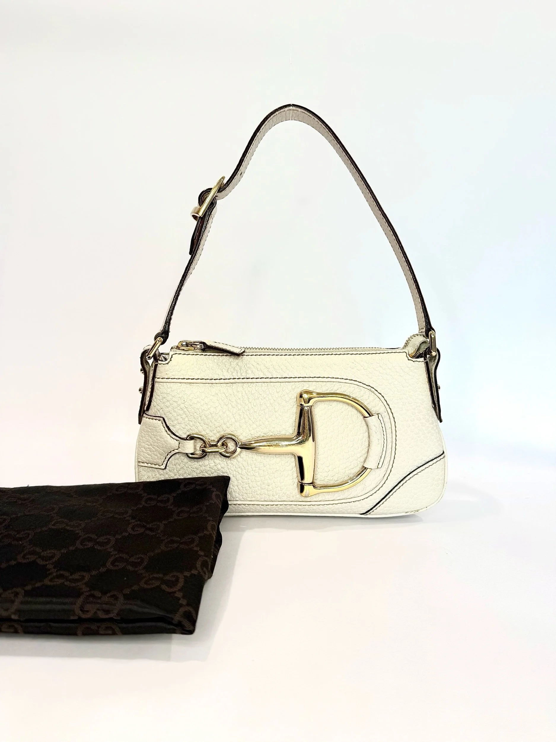 Gucci Leather Horsebit Mini Bag