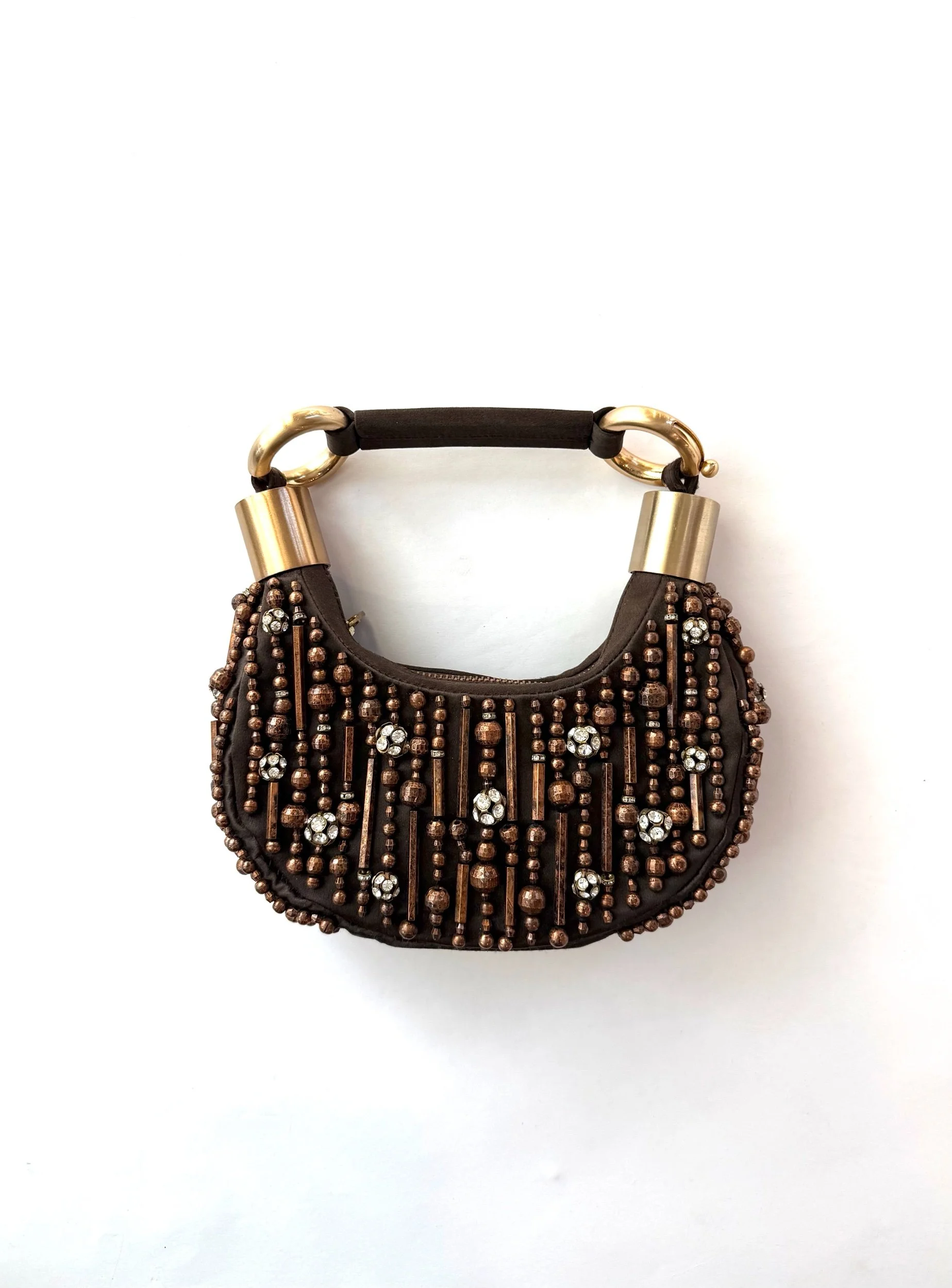 Chloe Embellished Mini Bracelet Bag
