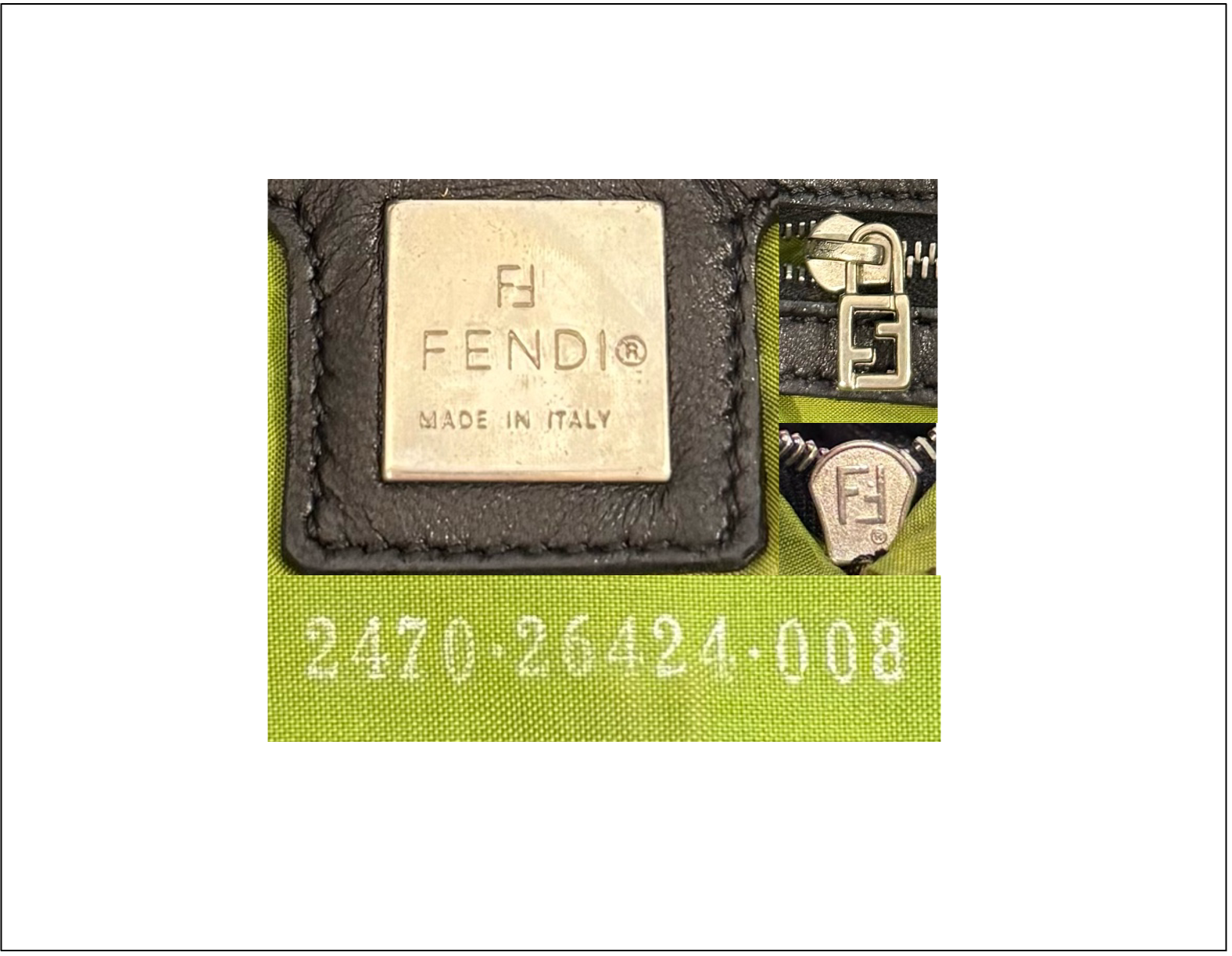 Fendi Black Leather Baguette 9.4.png