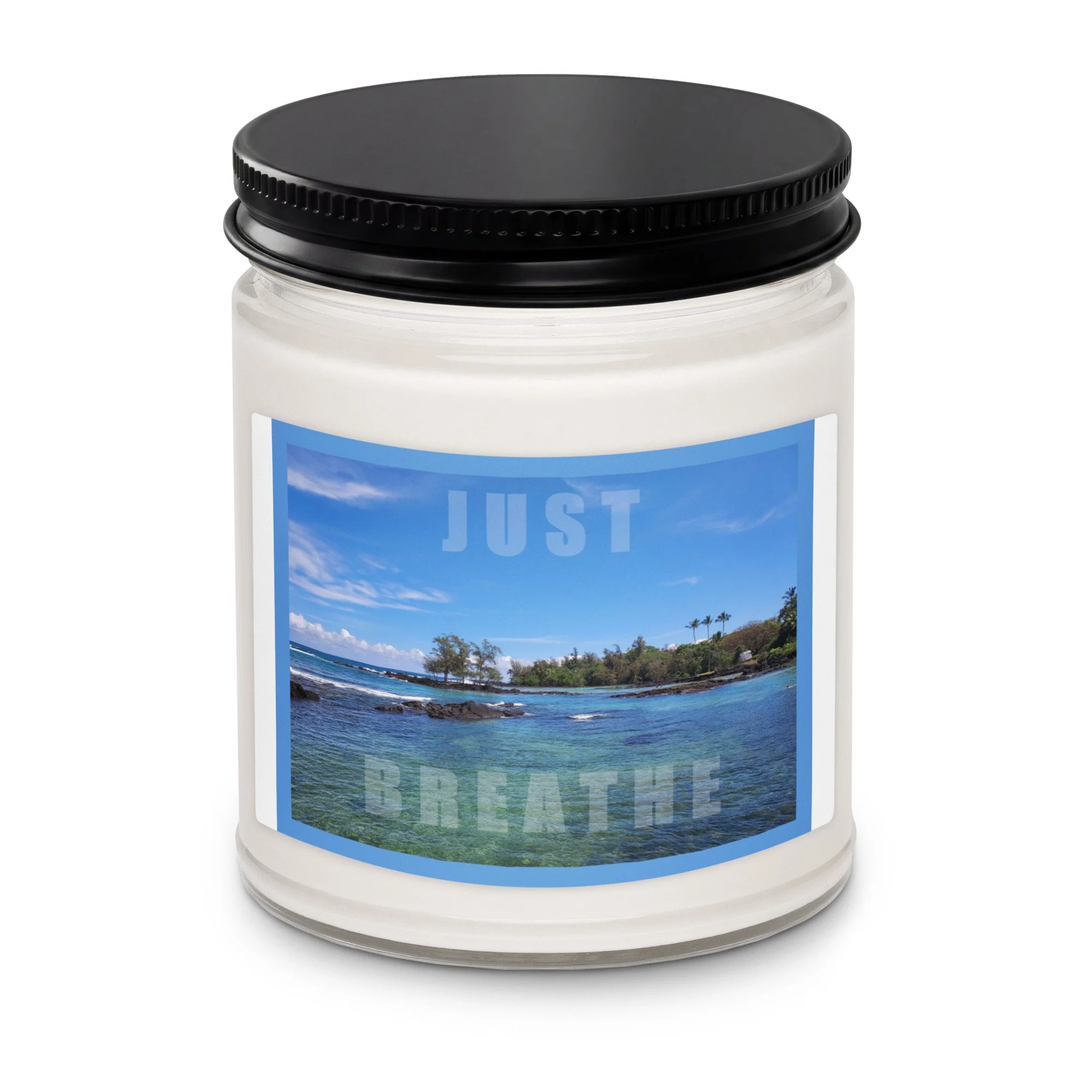 Scented soy candle