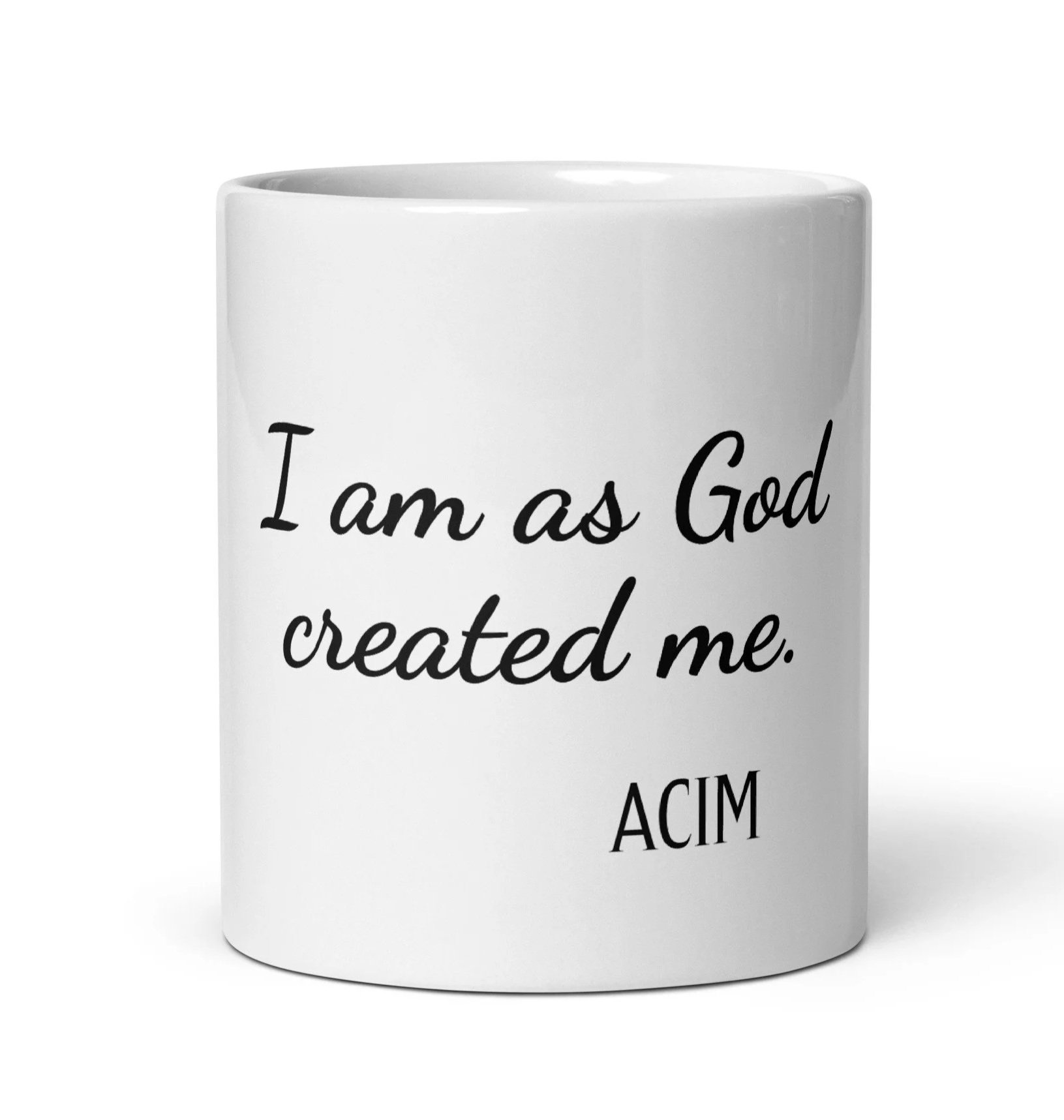 ACIM glossy mug