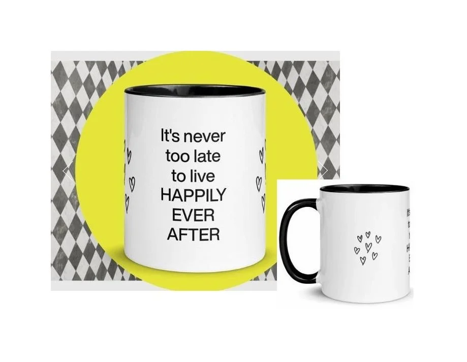 LIVE HAPPILY mug