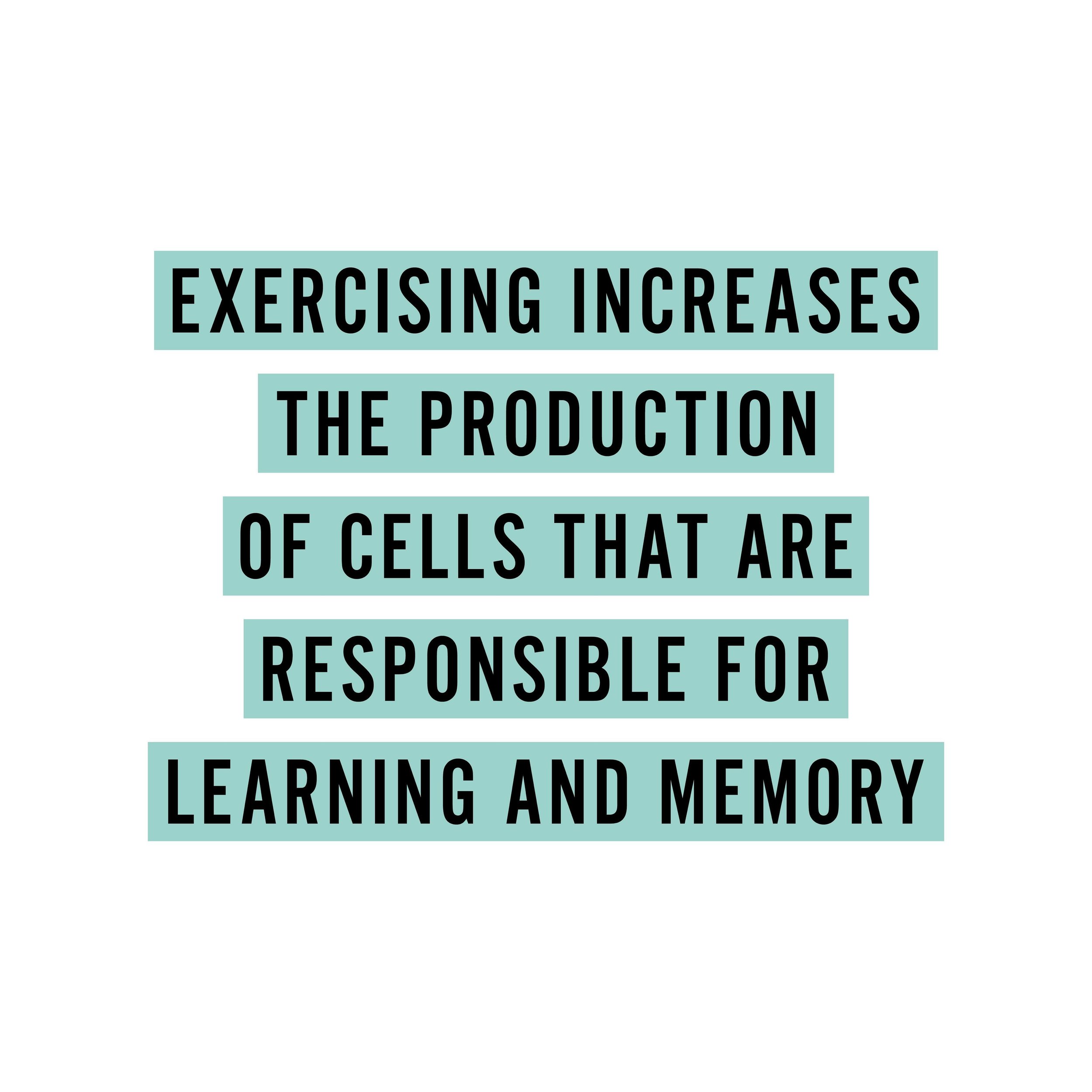 There are so many benefits to exercise! 💪 One being that it can boost memory and thinking skills. &ldquo;There&rsquo;s a lot of science behind this,&rdquo; says Dr. Scott McGinnis, an instructor in neurology at Harvard Medical School. 

In a study d
