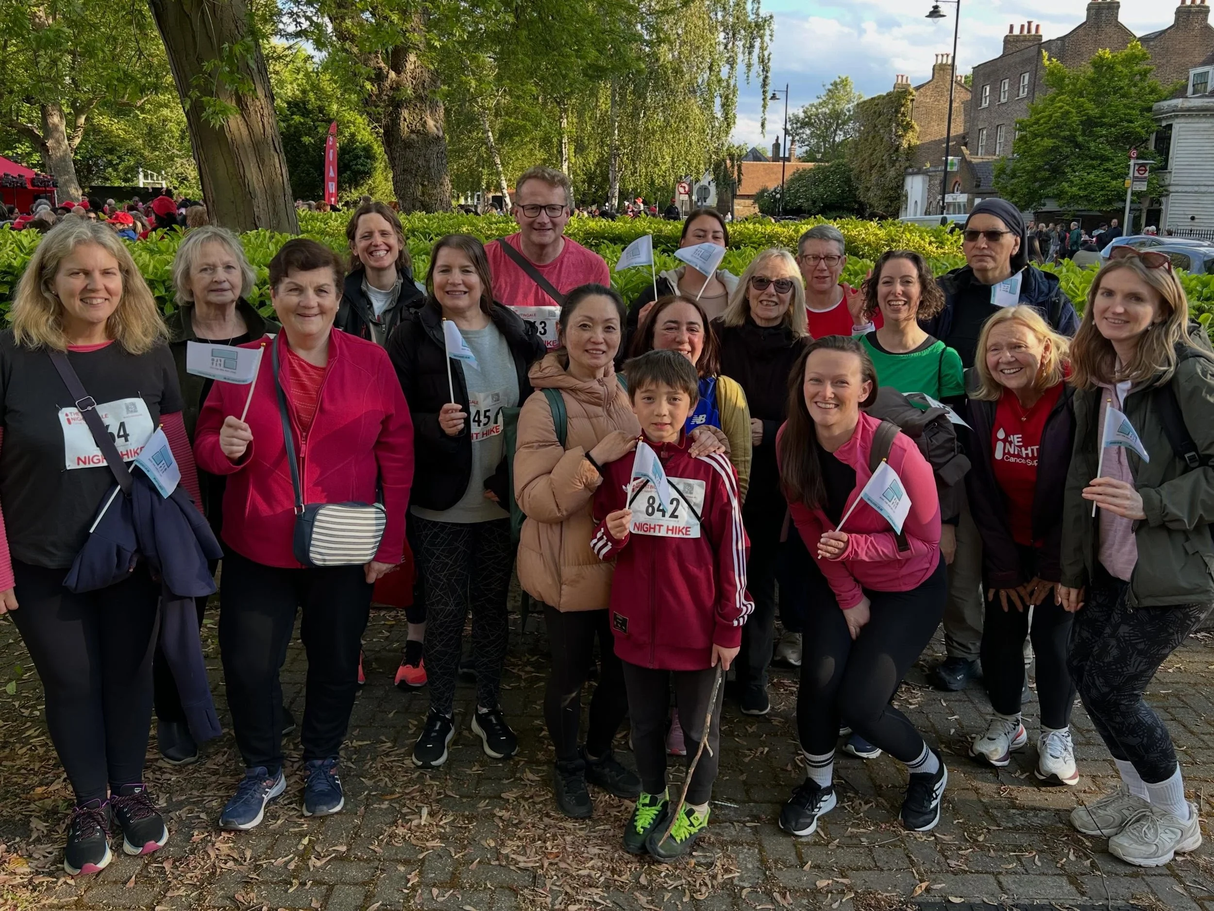 WE DID IT! 💪 The Nightingale Night Hike 2026 ❤️🤍

On Friday 15th May a group of Flo Fitters took on the @nightingalecsc Night Hike!  We completed either the 5k, 10k or 15k walk. Thanks to all of your generous donations, we ended up smashing our fun