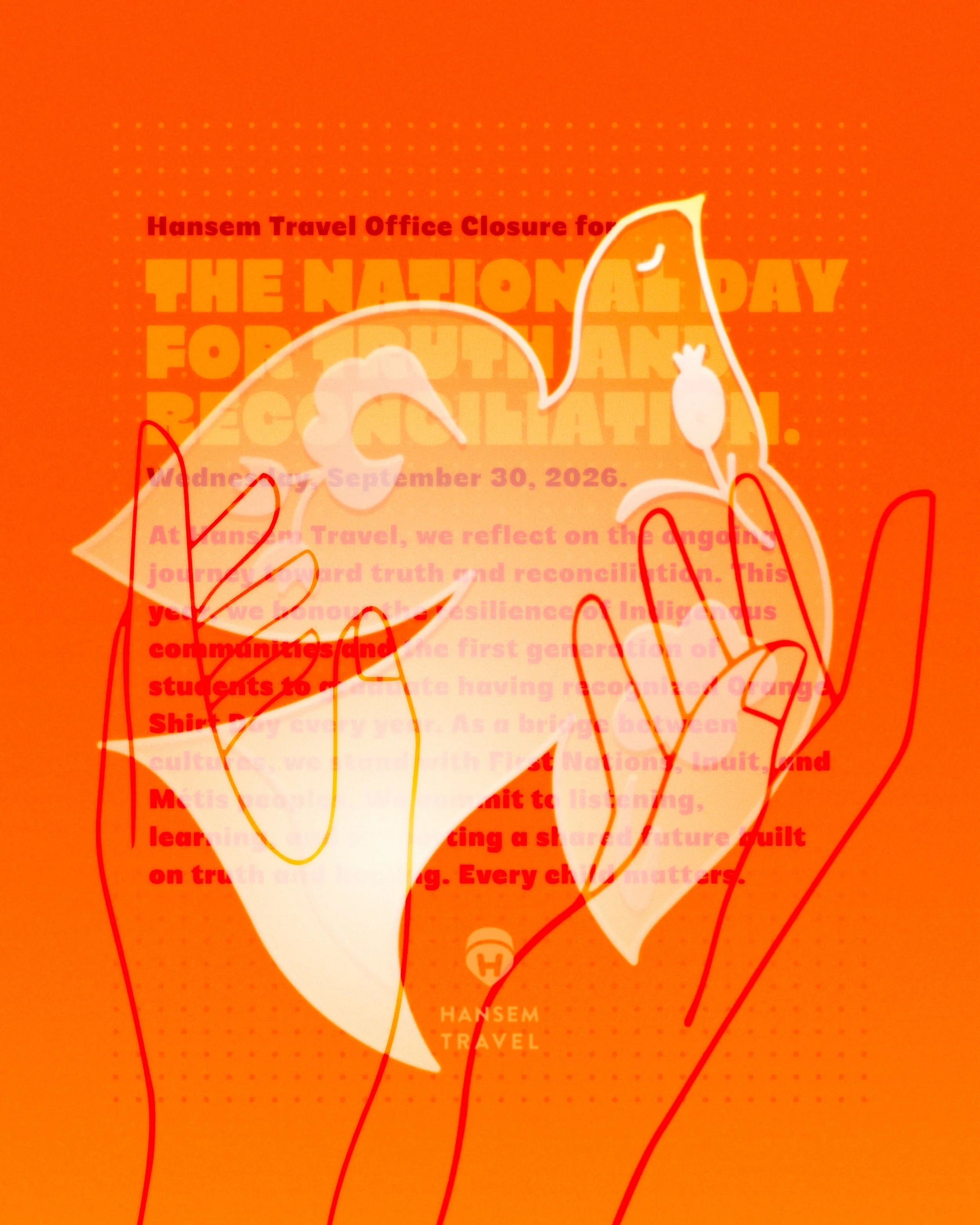 Please note that our office is closed Wednesday, September 30 for the National Day for Truth and Reconciliation and Orange Shirt Day. Regular hours will resume on Thursday, October 1.

&middot;

Should you require immediate assistance meanwhile, plea