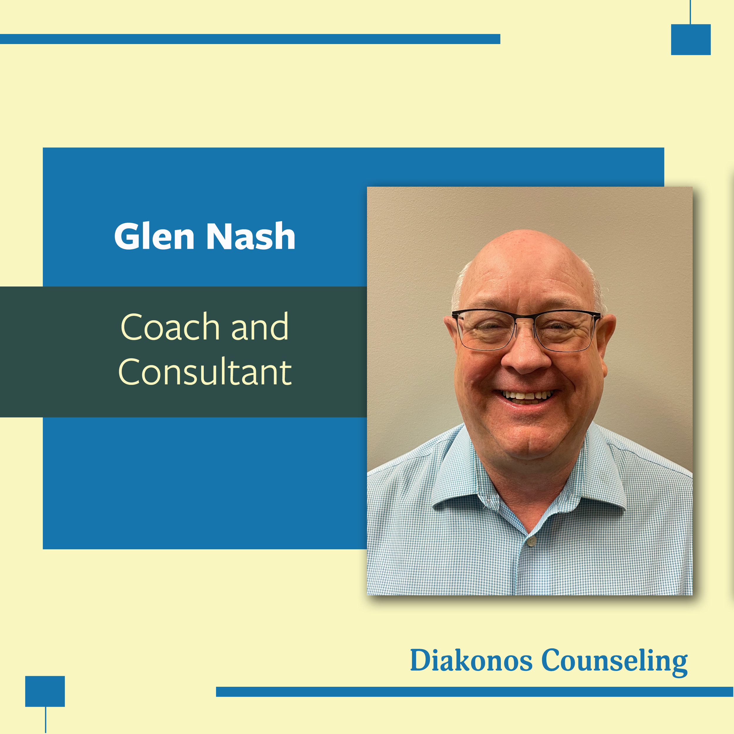 Glen Nash, Diakonos Counseling 