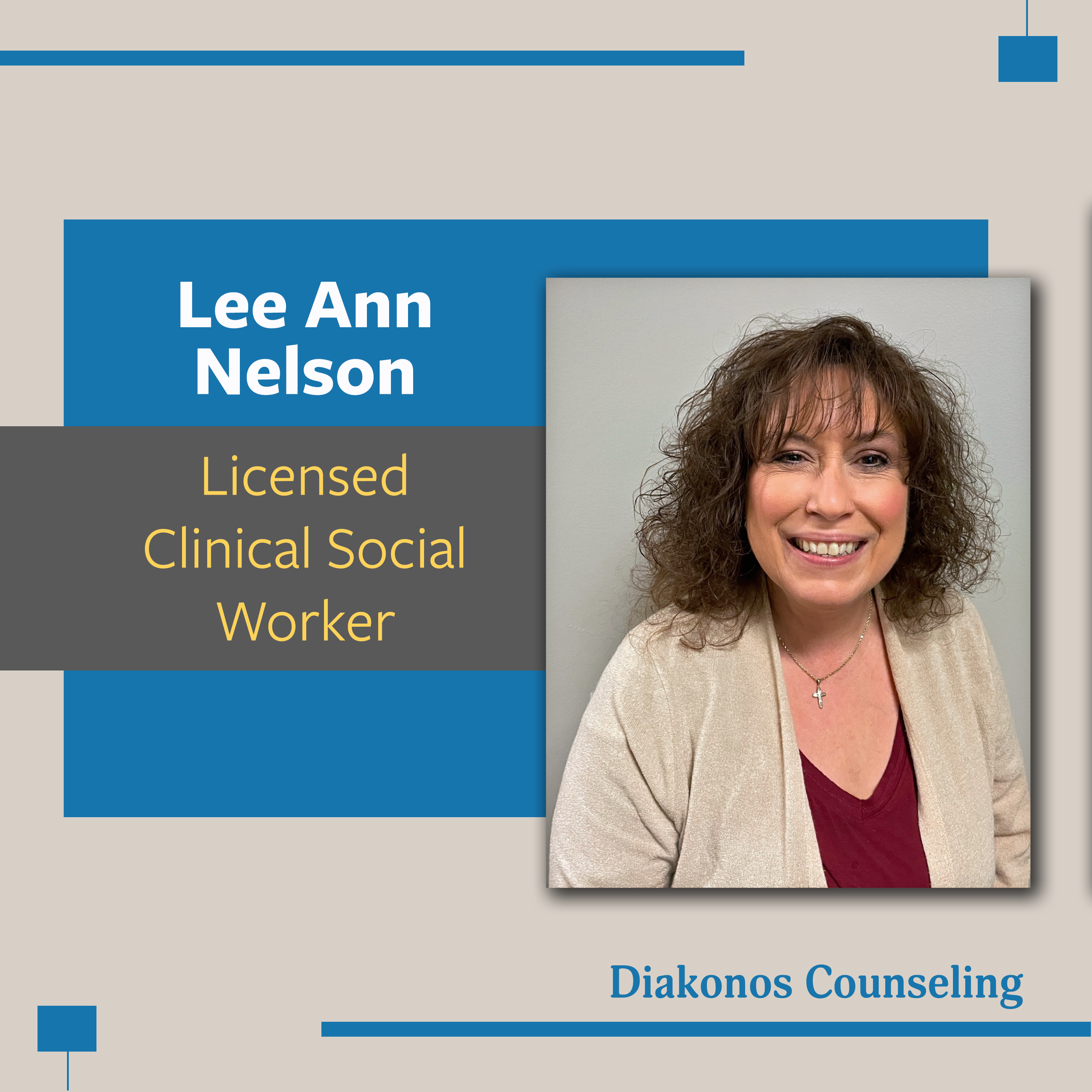 Lee Ann Nelson, Diakonos Counseling Kansas City
