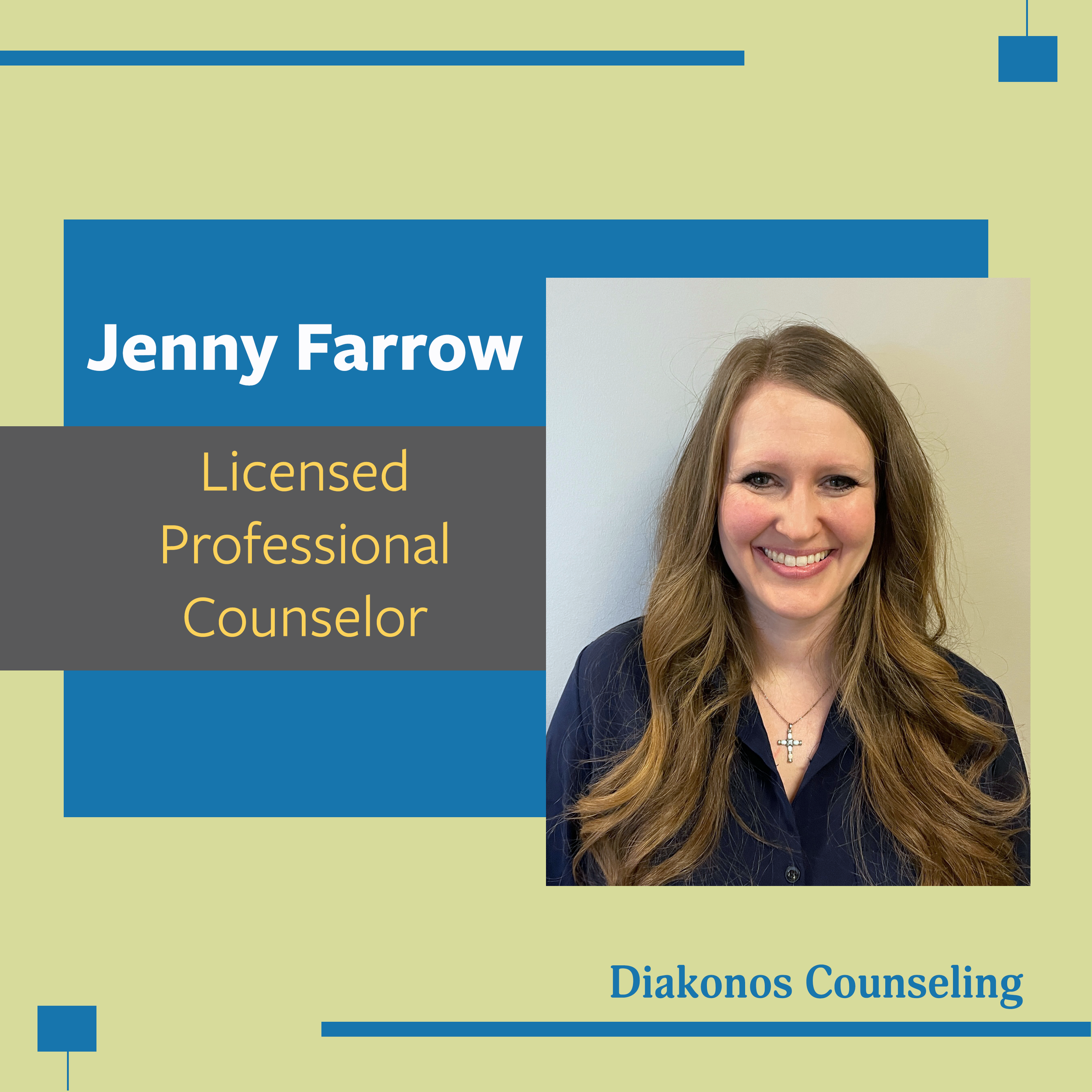 Jenny Farrow, Diakonos Counseling Kansas City