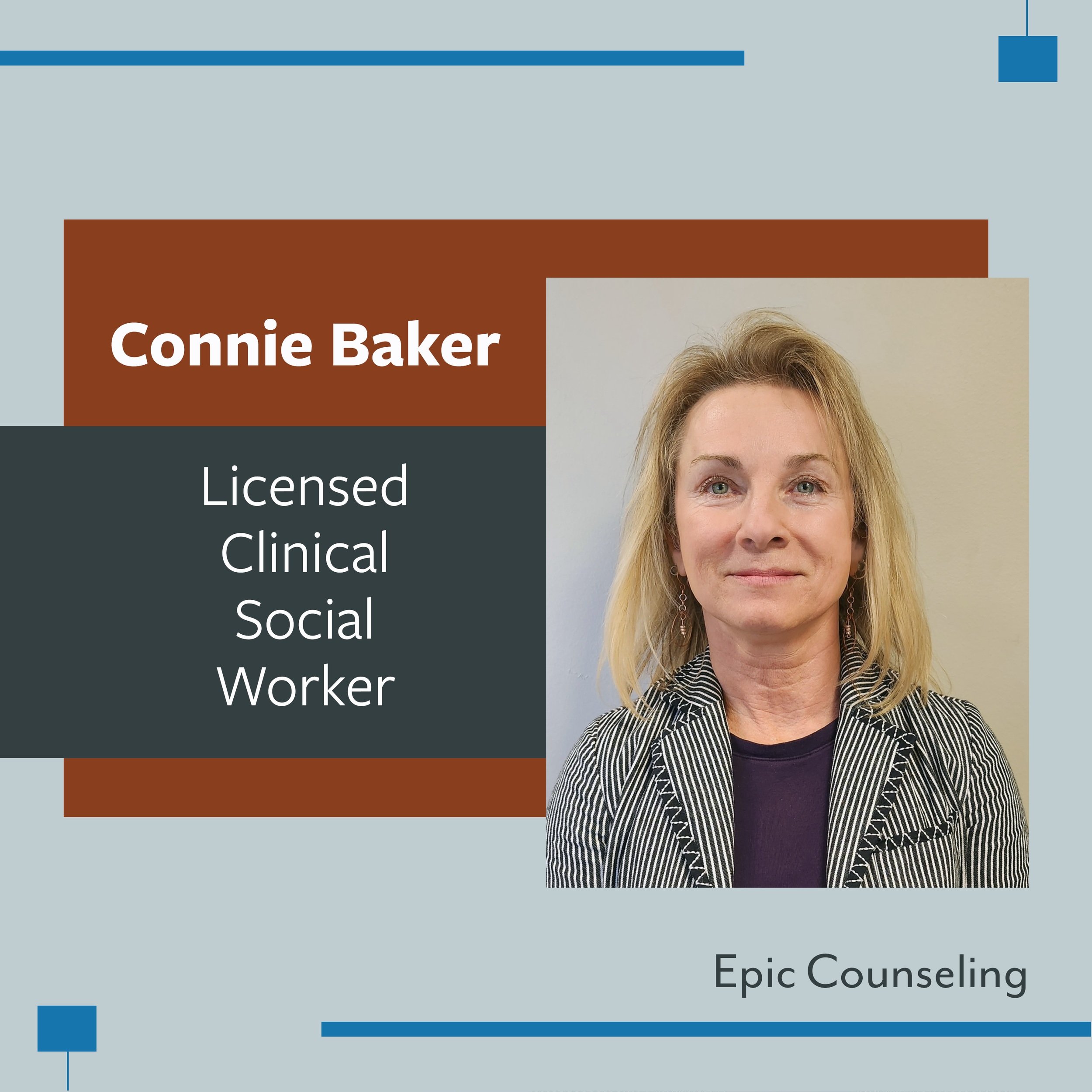 Connie Baker, Diakonos Counseling, Kansas City