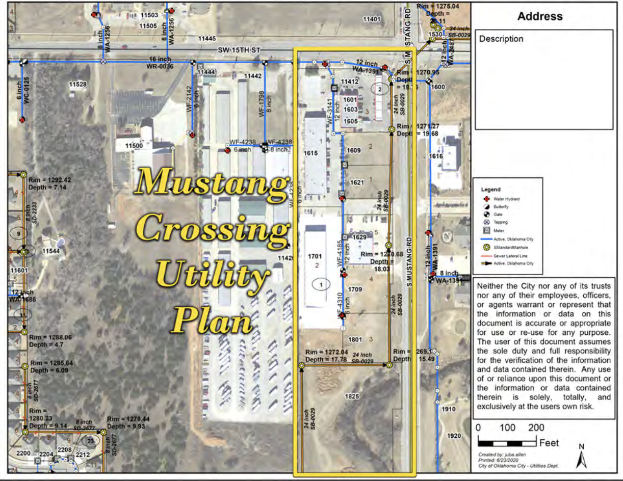 Mustang Crossing — Cedars Group Commercial Development