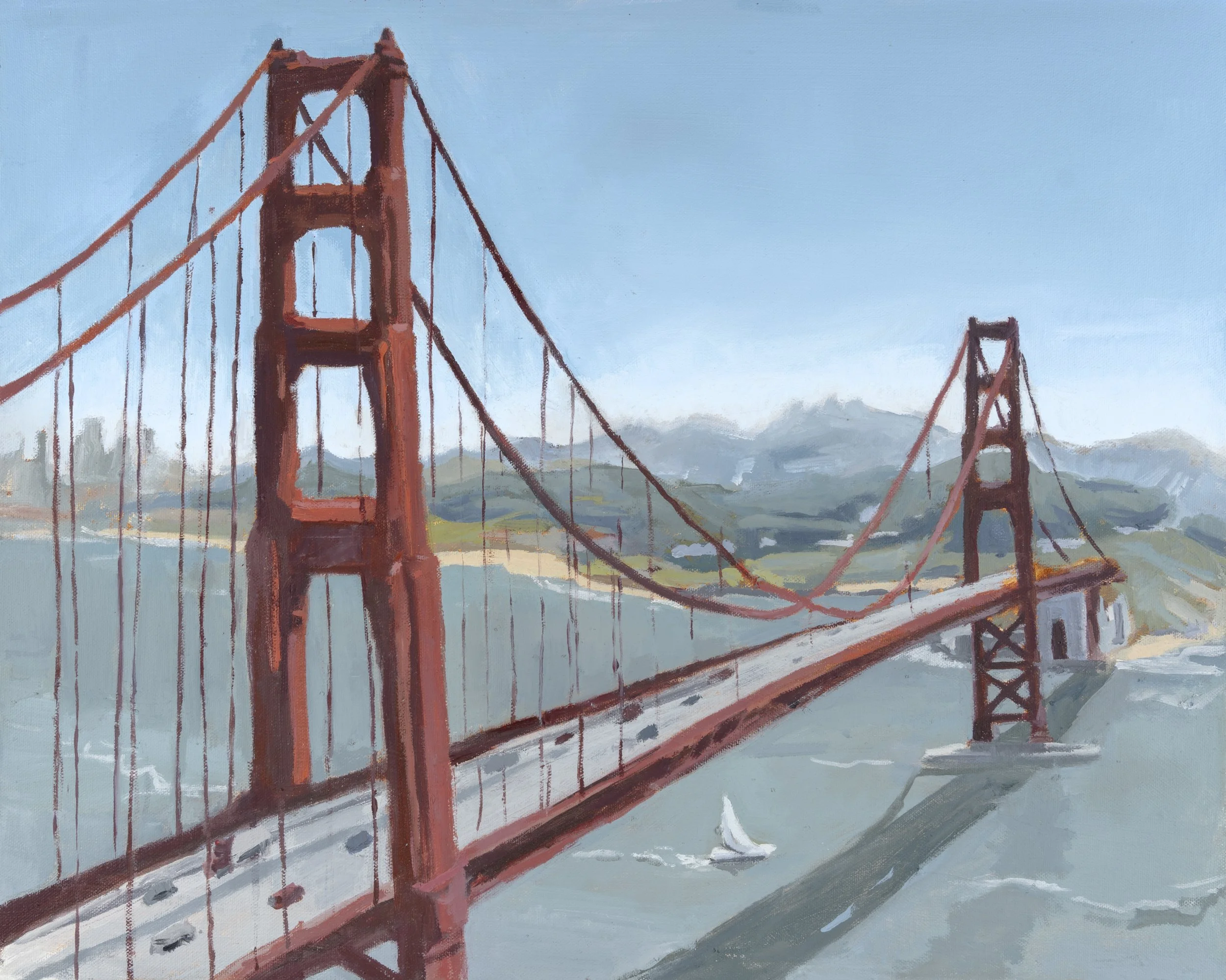 Golden Gate, 16x20 in.