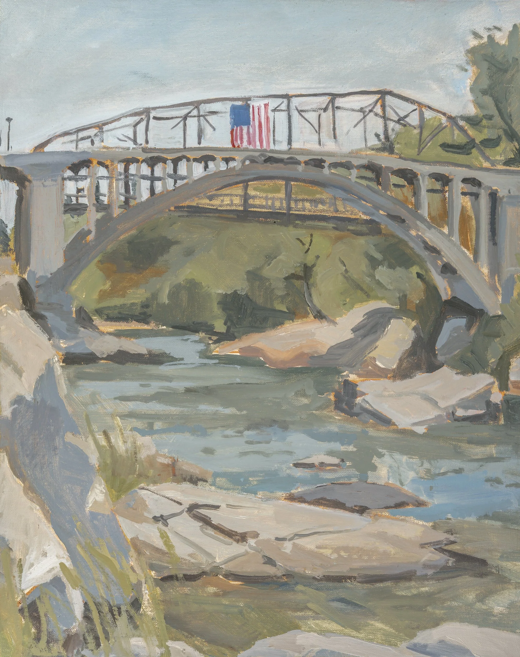 Rainbow Bridge, 20X16 in.