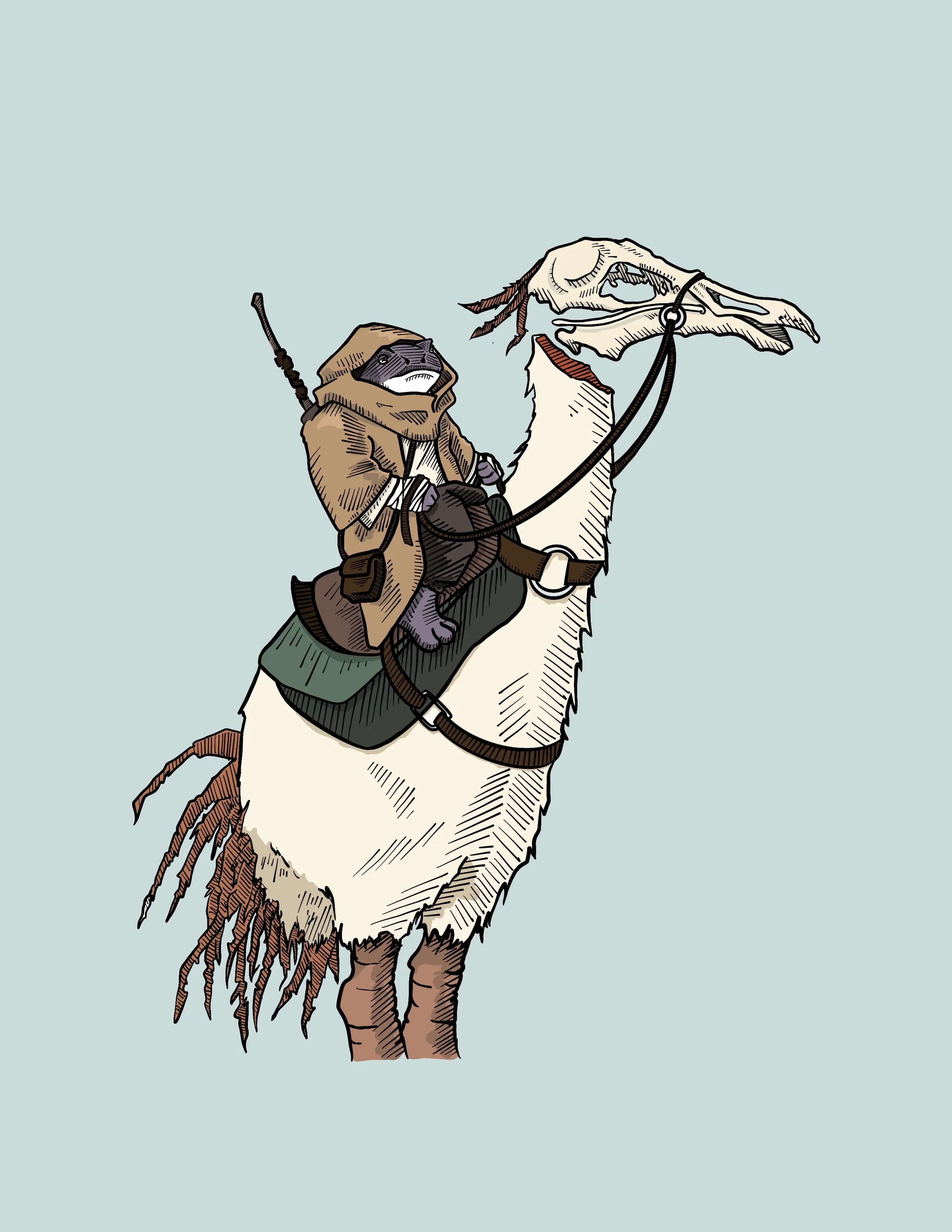 "Quest", (11x14"), digital render, (July 2024)