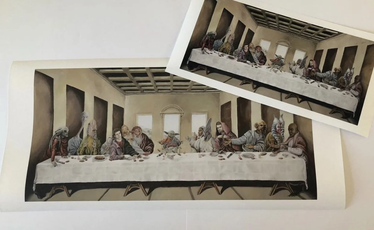 "The Last Council" prints 9x20" & 14x30"