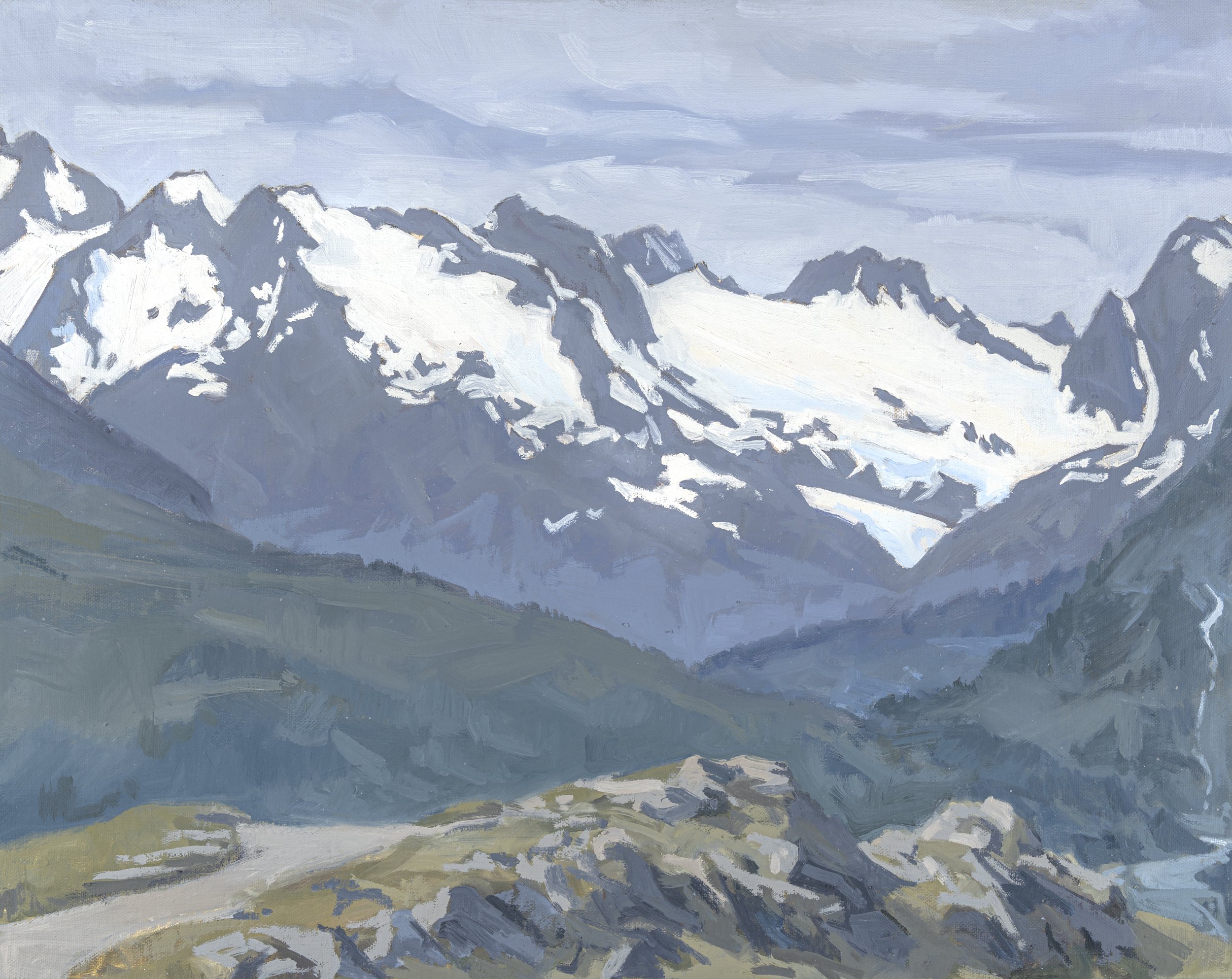 THOMPSON PASS, 16X20 in.